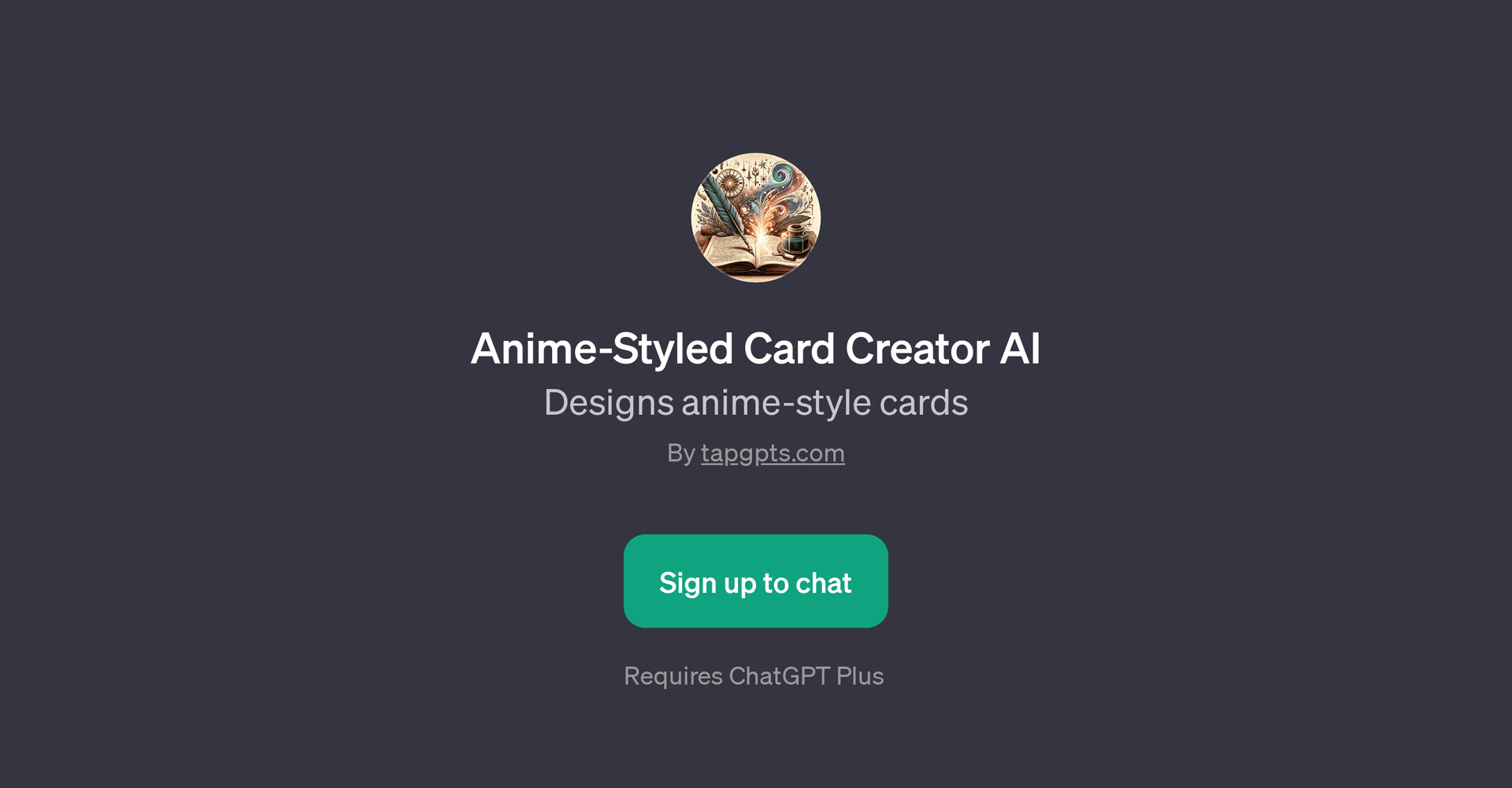 Anime-Styled Card Creator AI