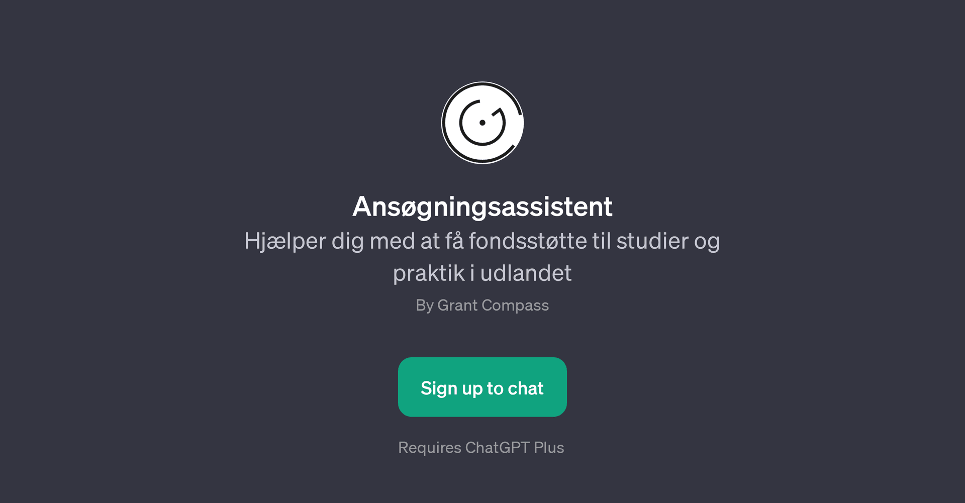 Ansgningsassistent