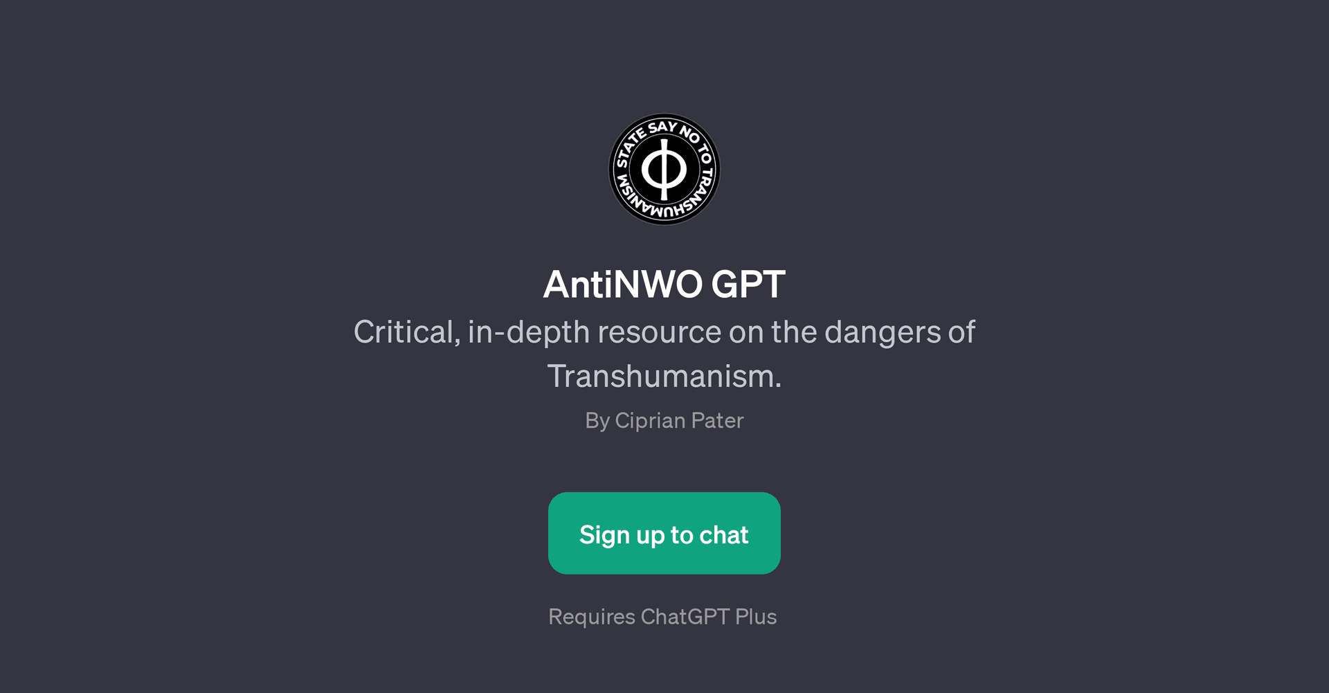 AntiNWO GPT