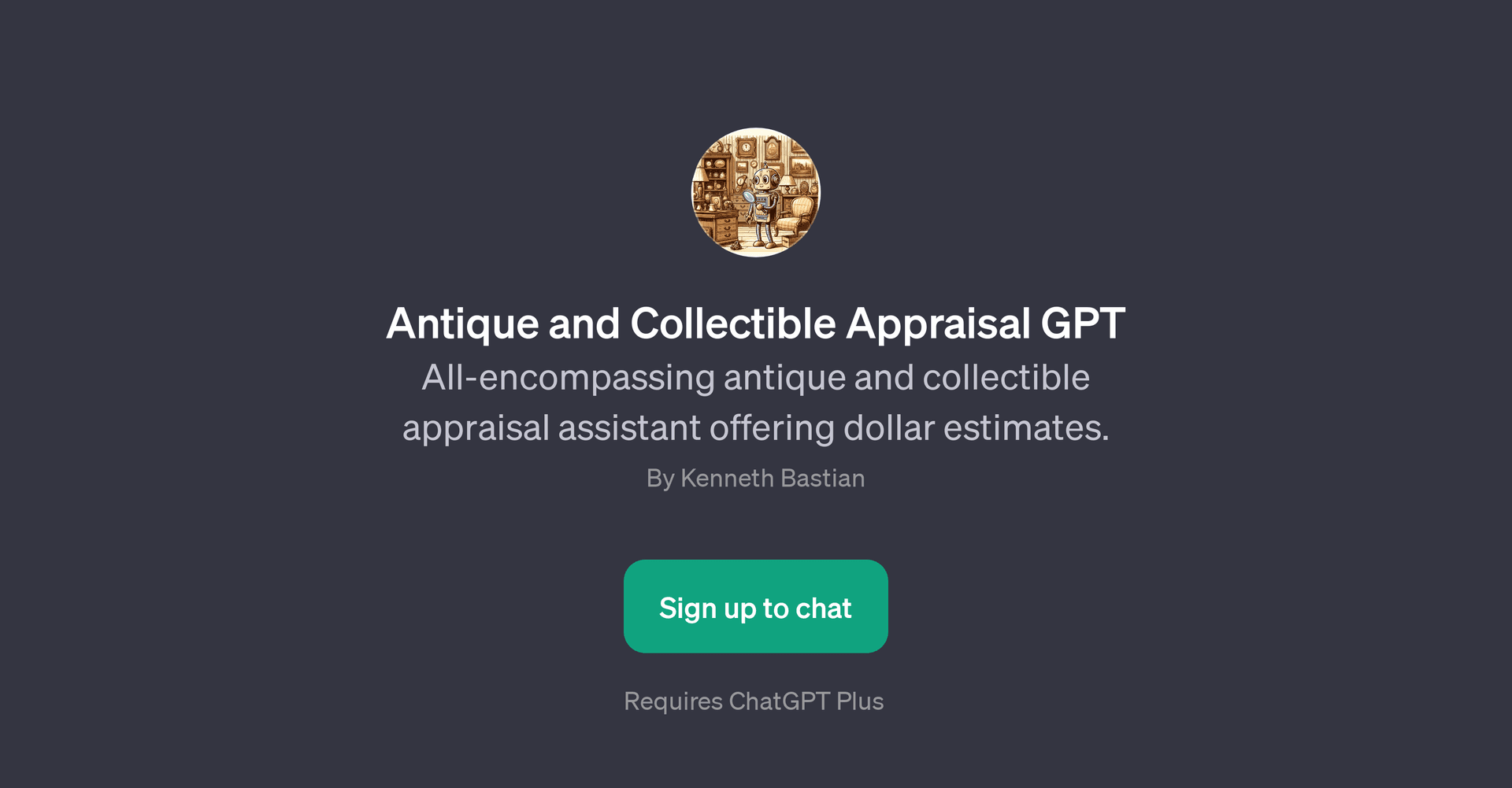 Antique and Collectible Appraisal GPT