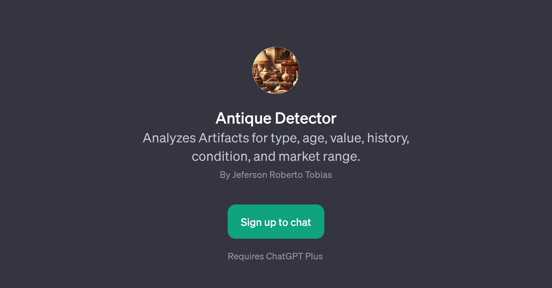 Antique Detector
