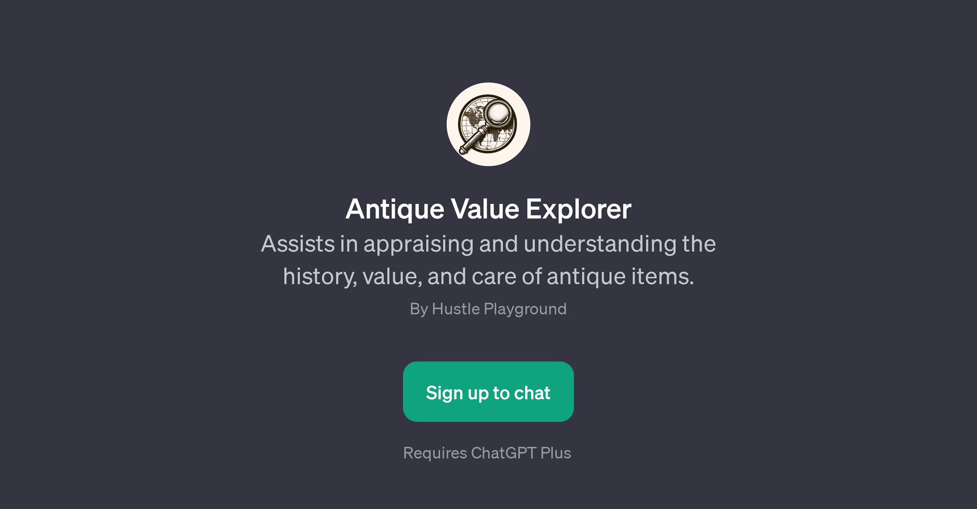 Antique Value Explorer