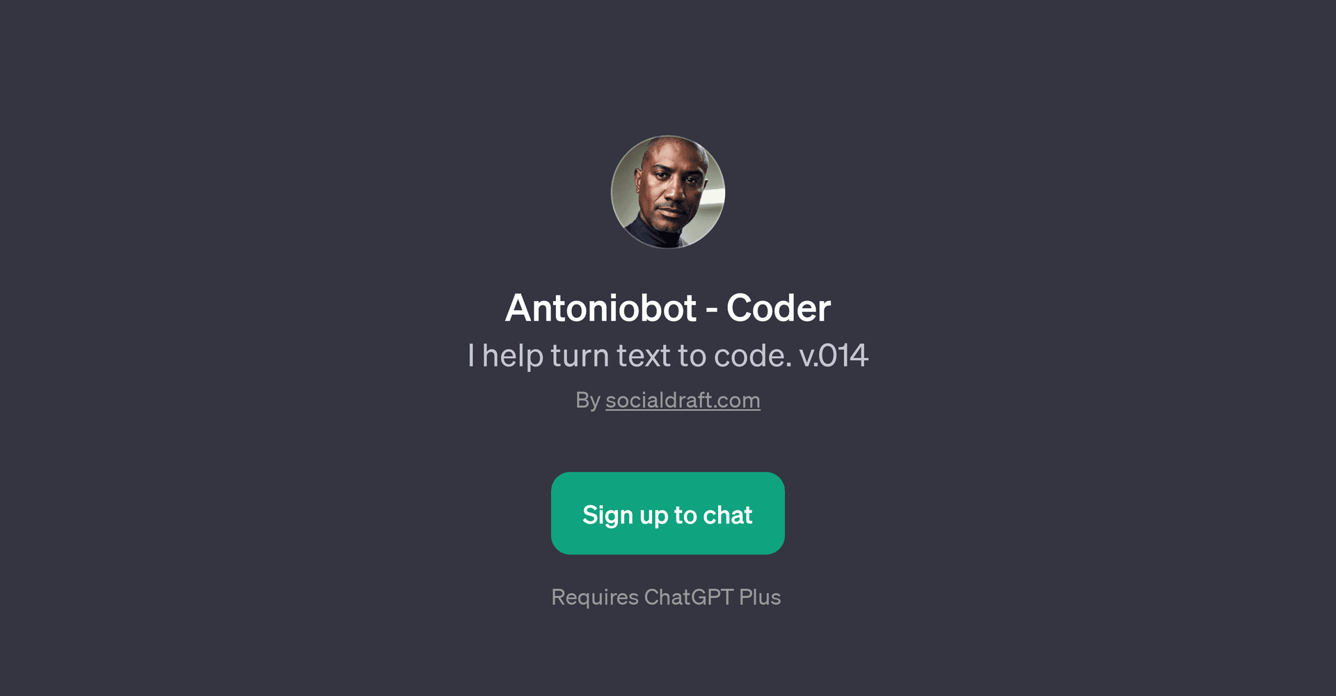 Antoniobot - Coder