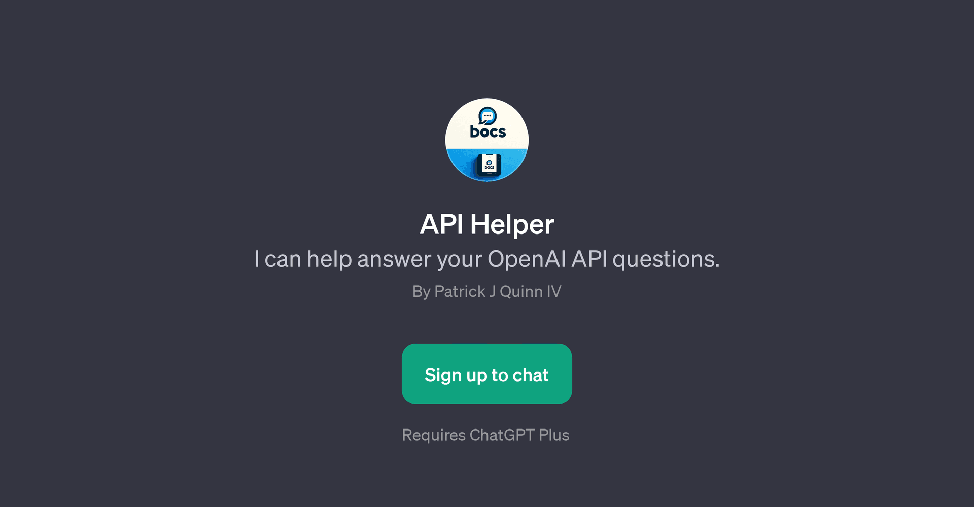 API Helper