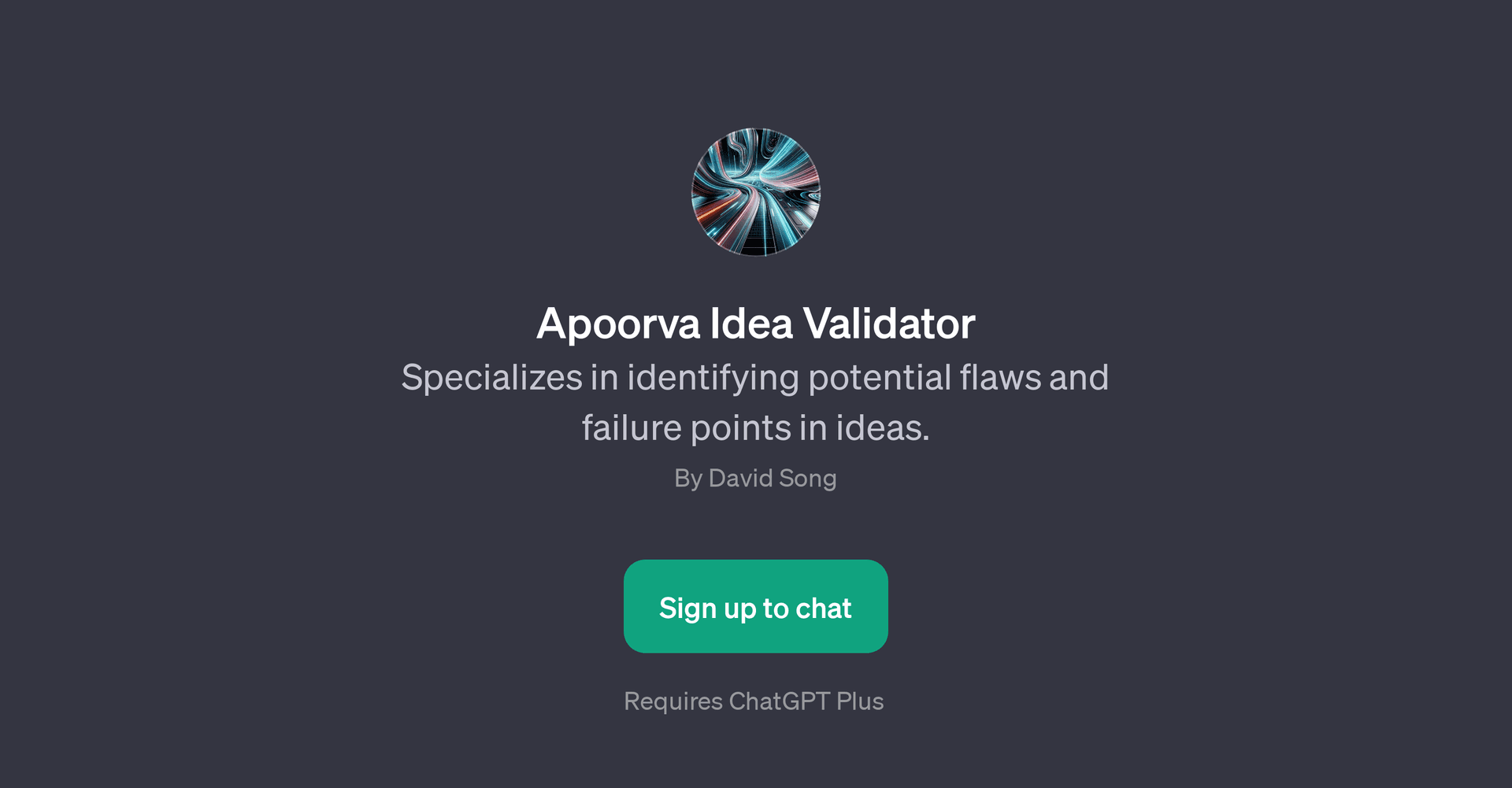 Apoorva Idea Validator