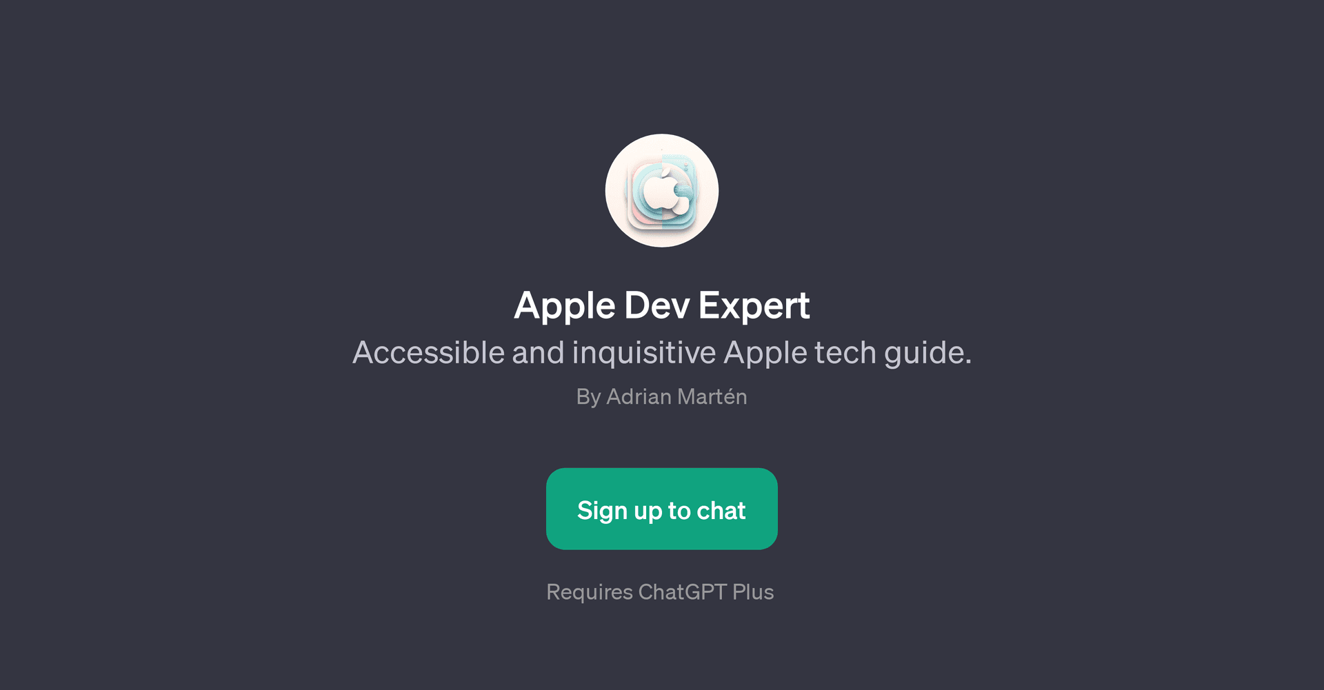 Apple Dev Expert