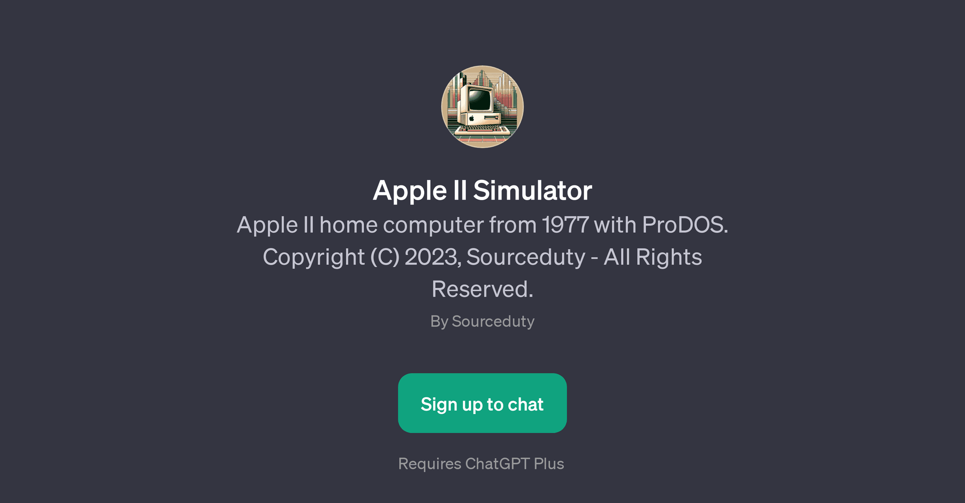 Apple II Simulator