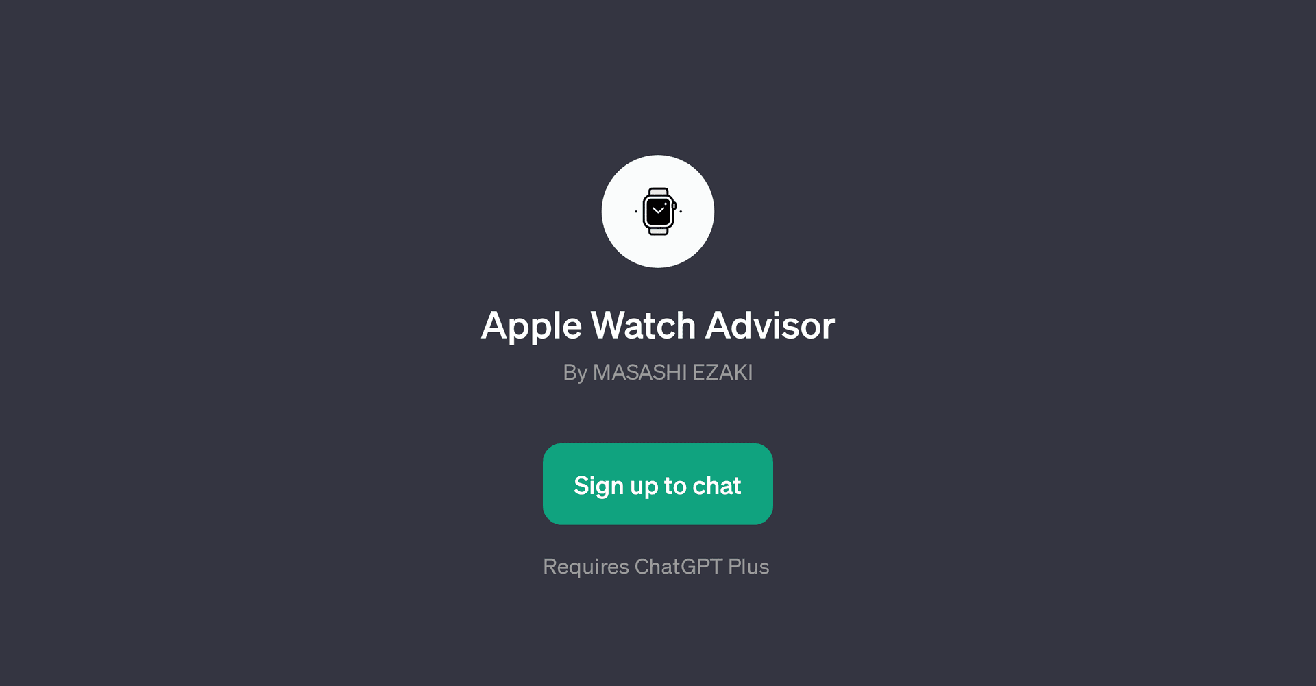 Apple Watch Advisor