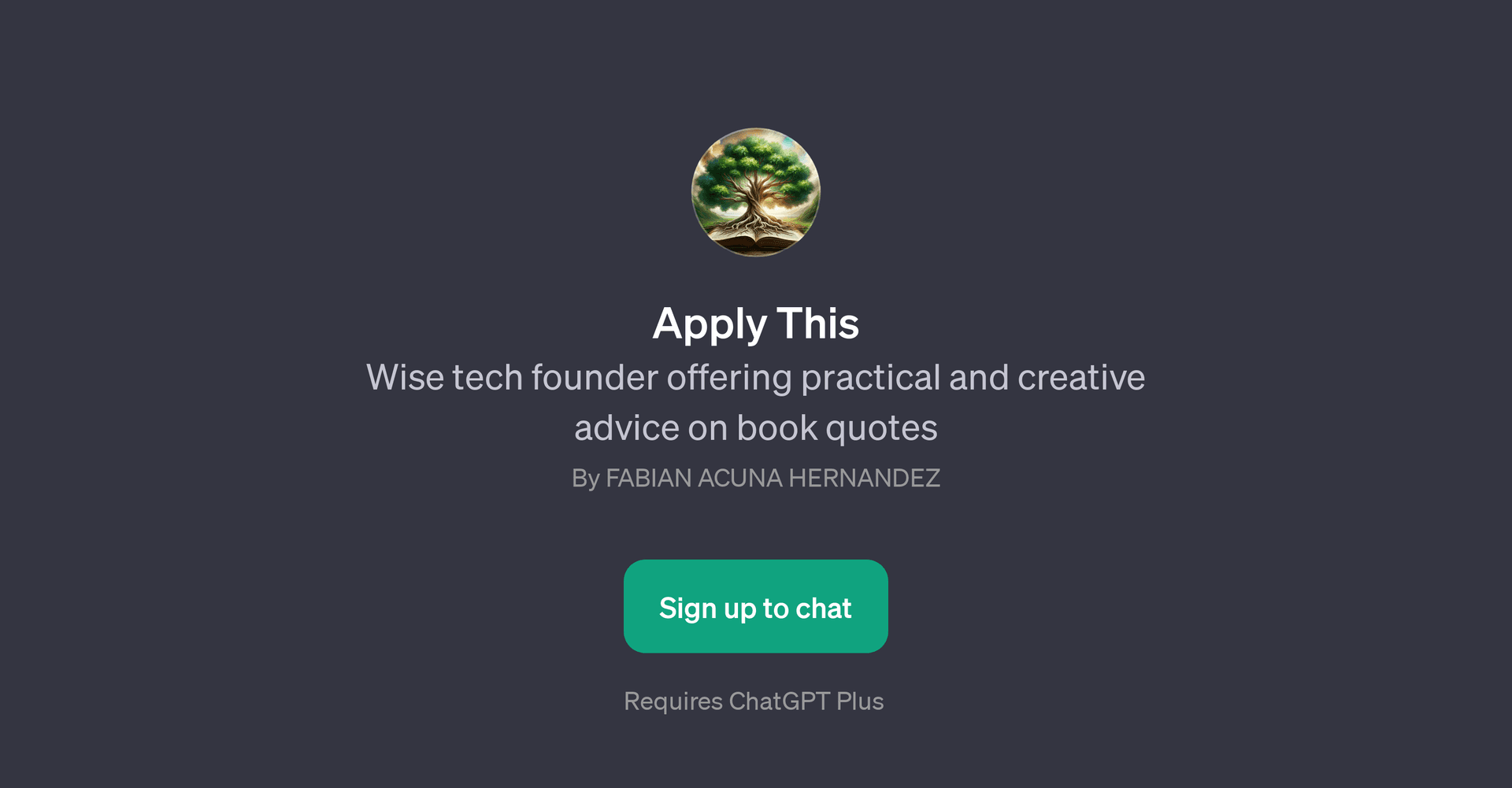 Apply This