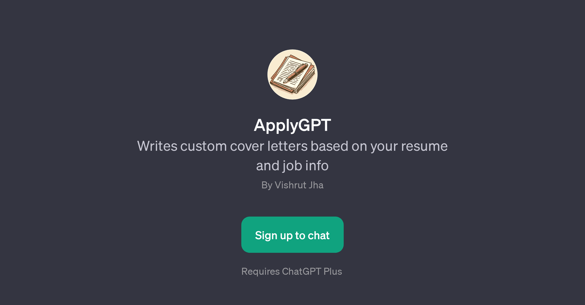 ApplyGPT