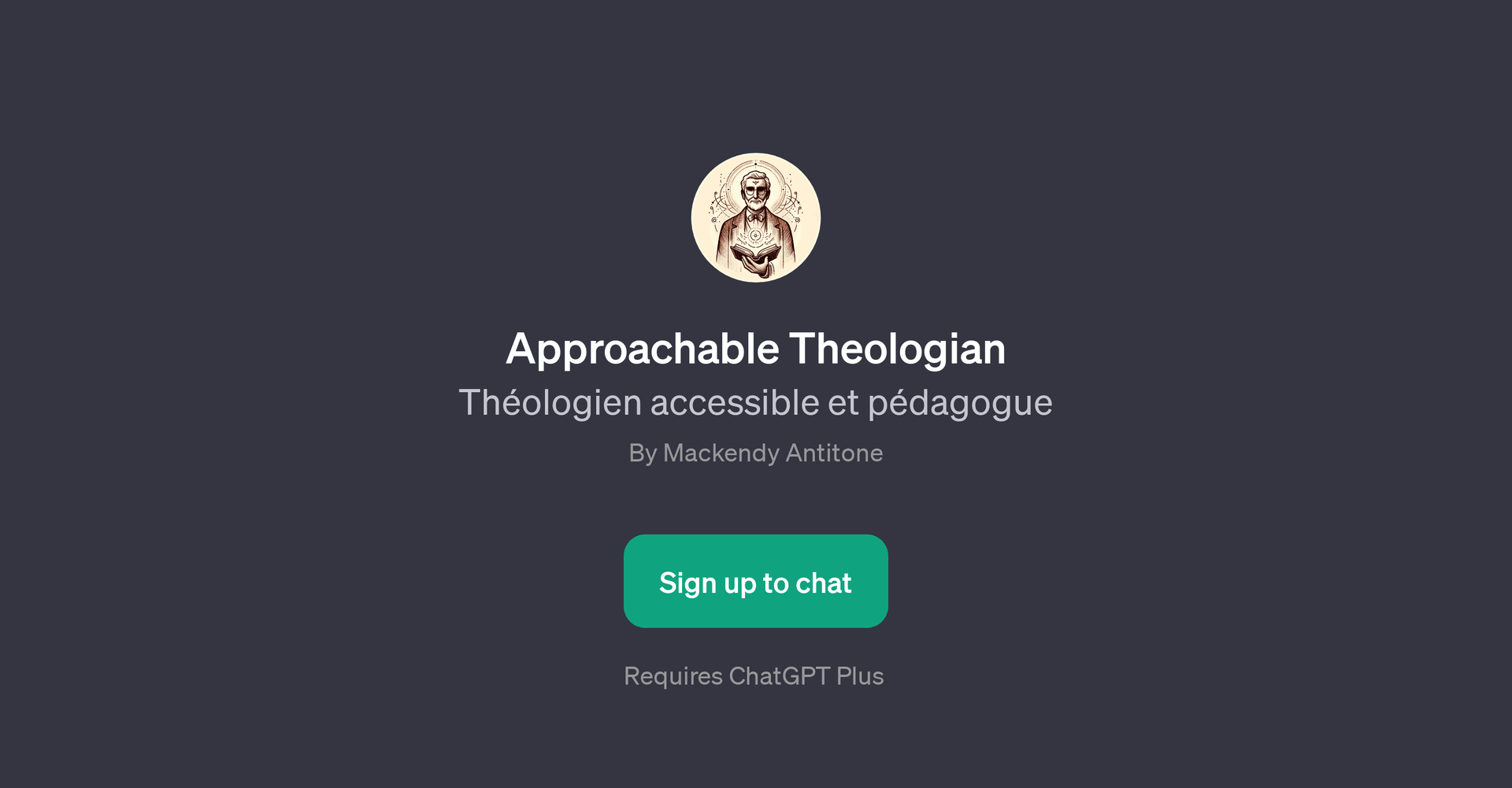 Approachable Theologian