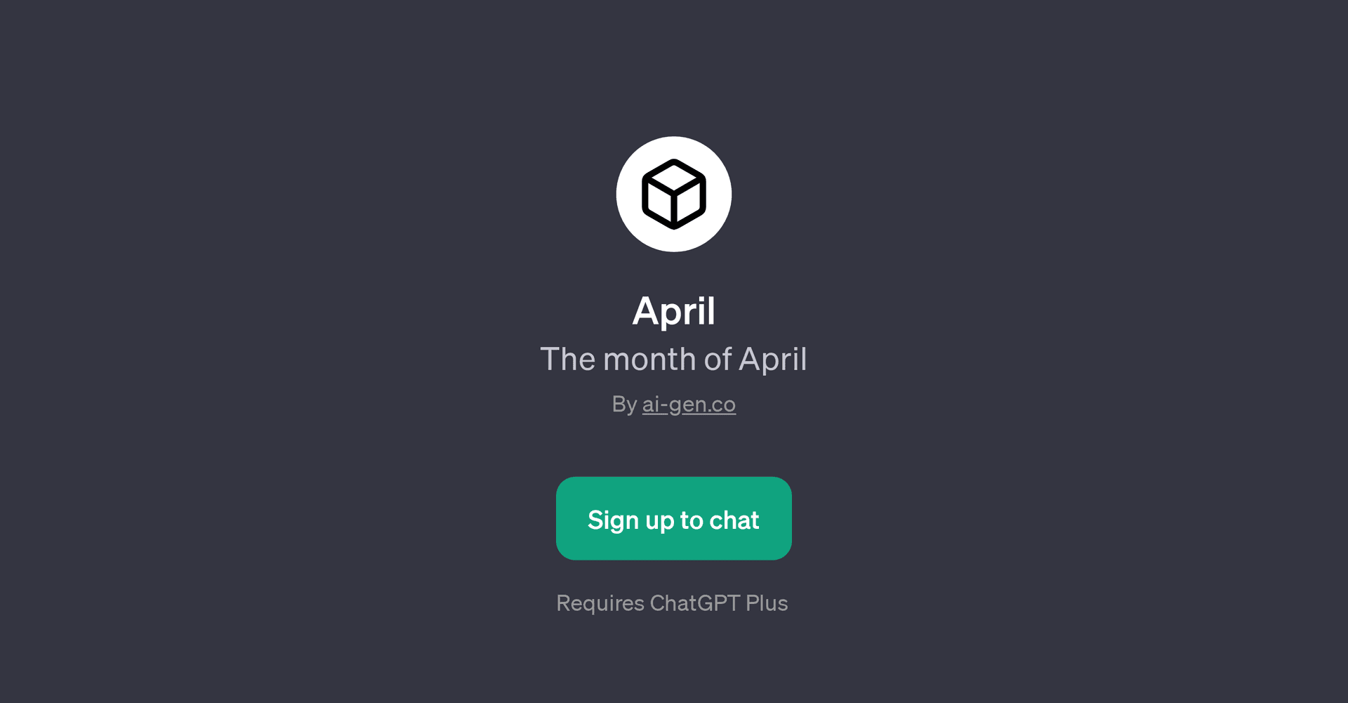 April