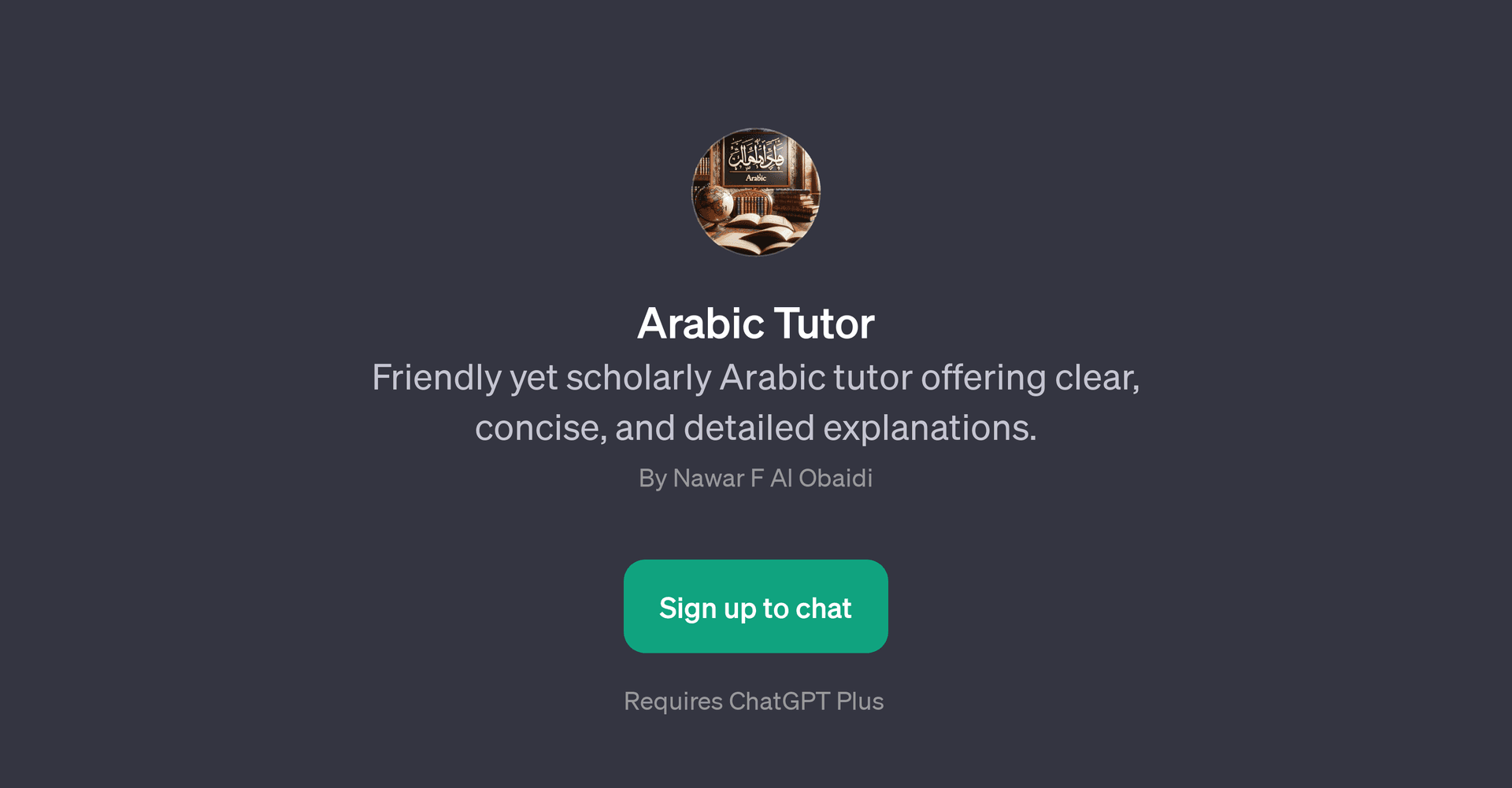 Arabic Tutor