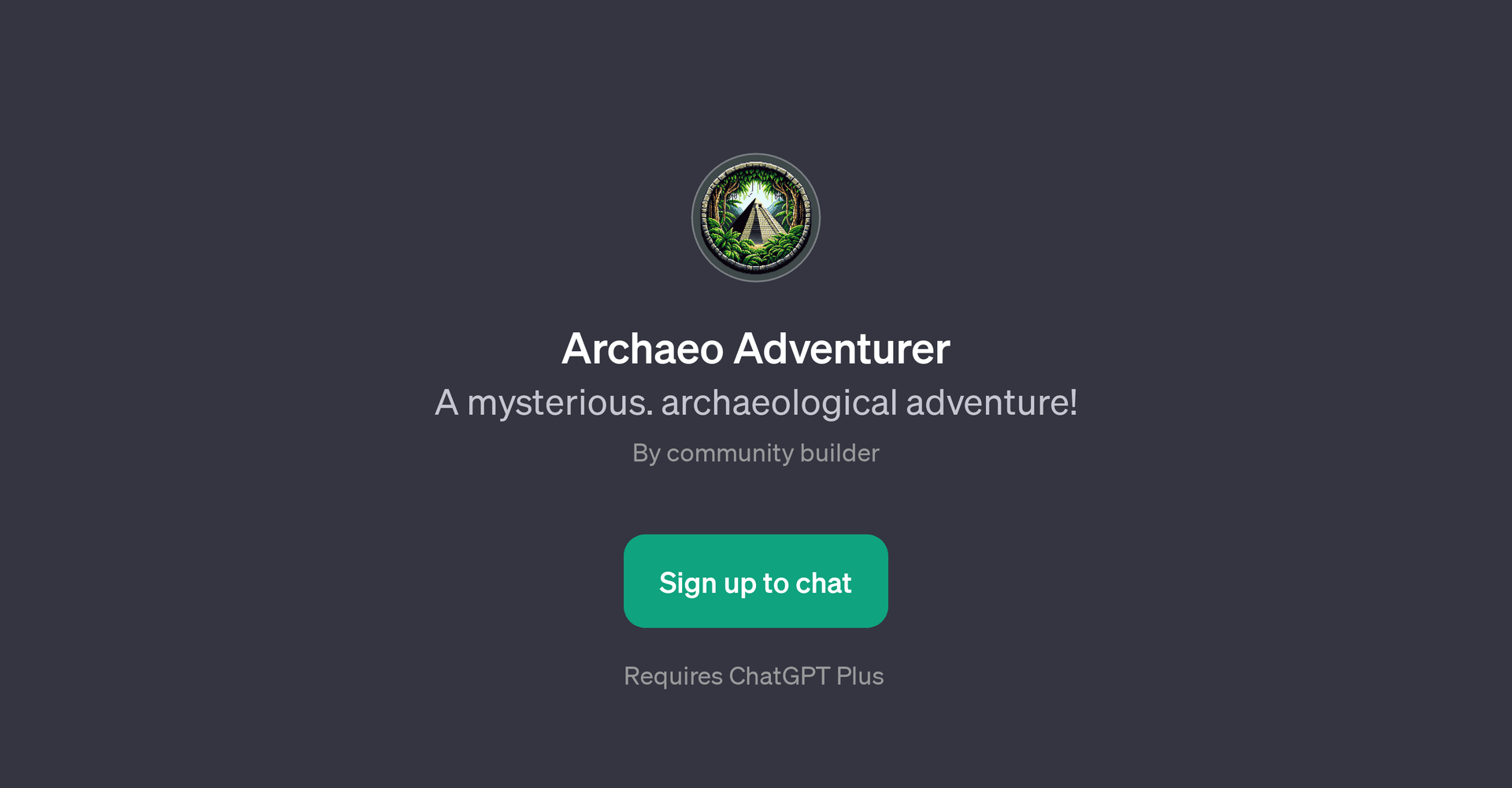 Archaeo Adventurer