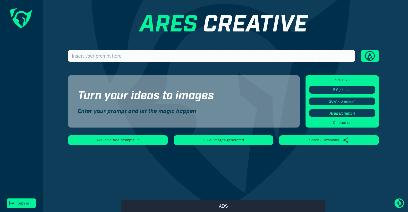 Ares creative