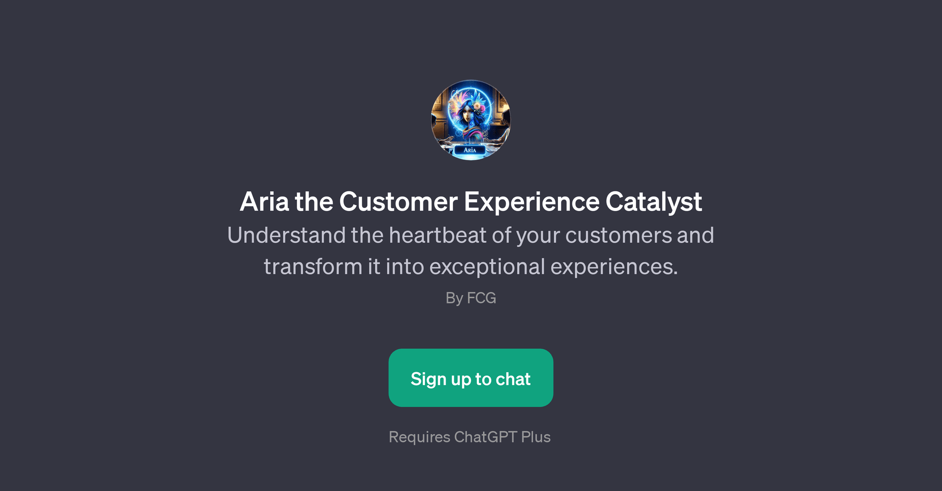 Aria the Customer Experience Catalyst
