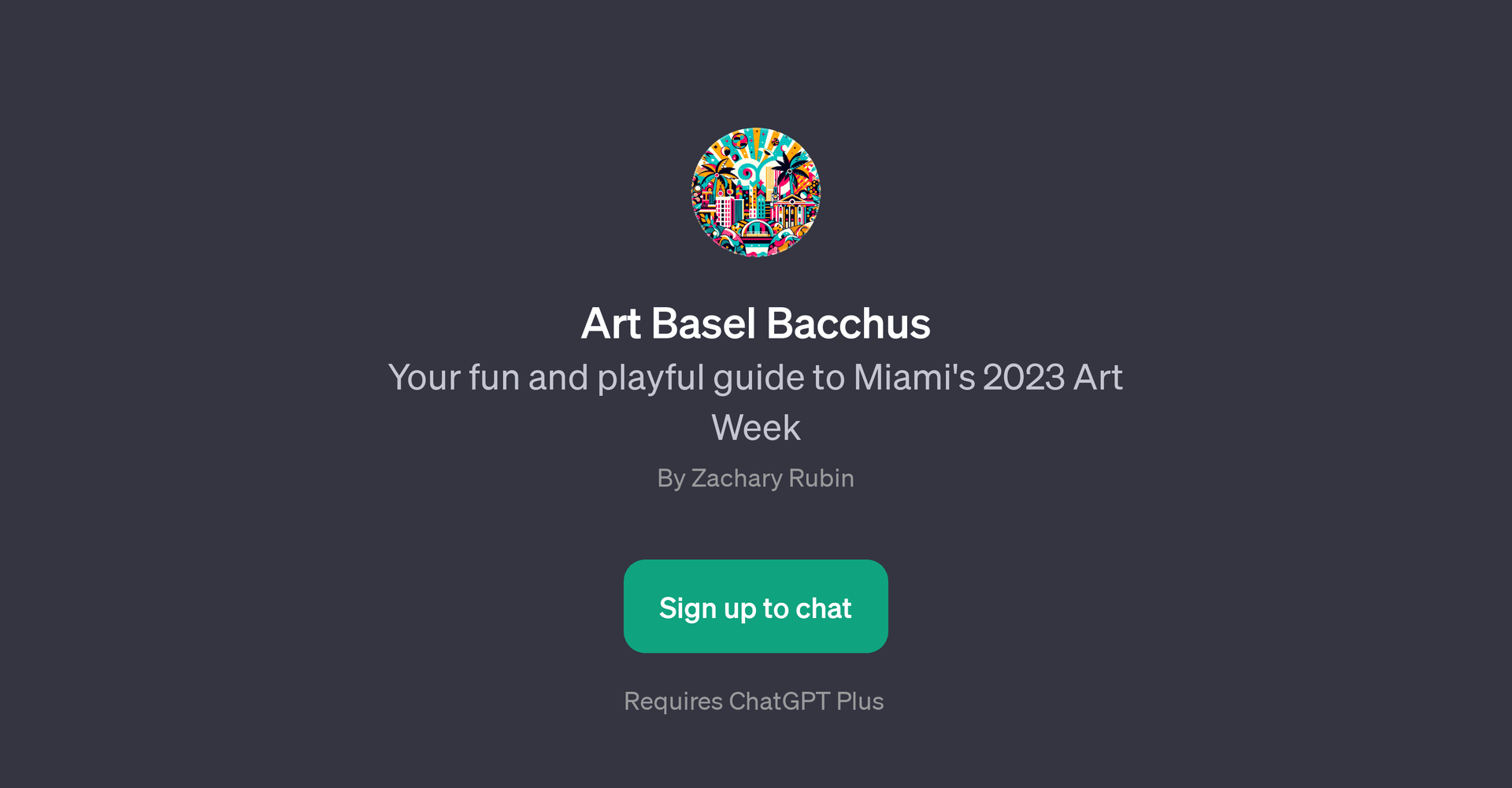Art Basel Bacchus