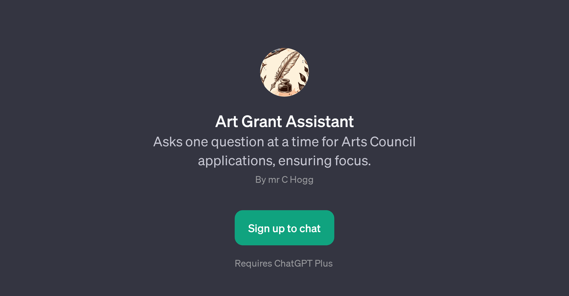 Art Grant Assistant