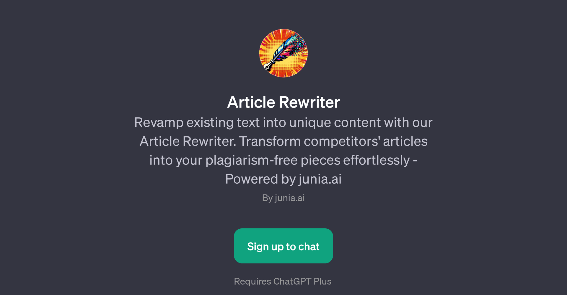 Article Rewriter