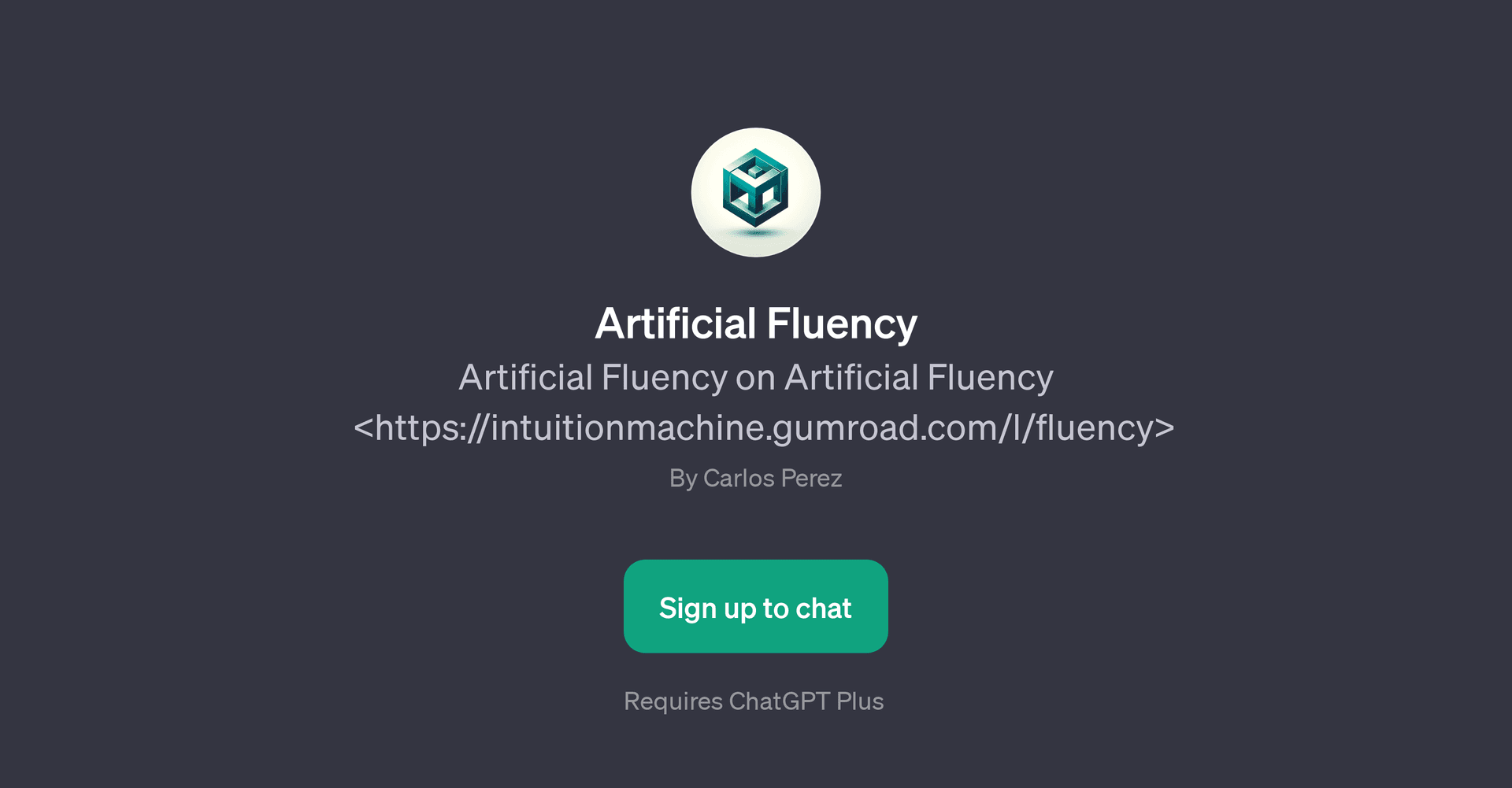 Artificial Fluency
