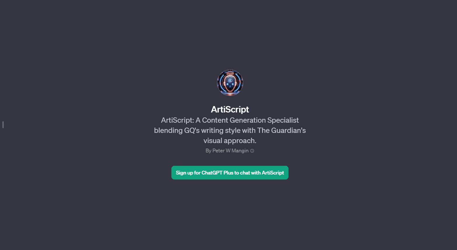 ArtiScript
