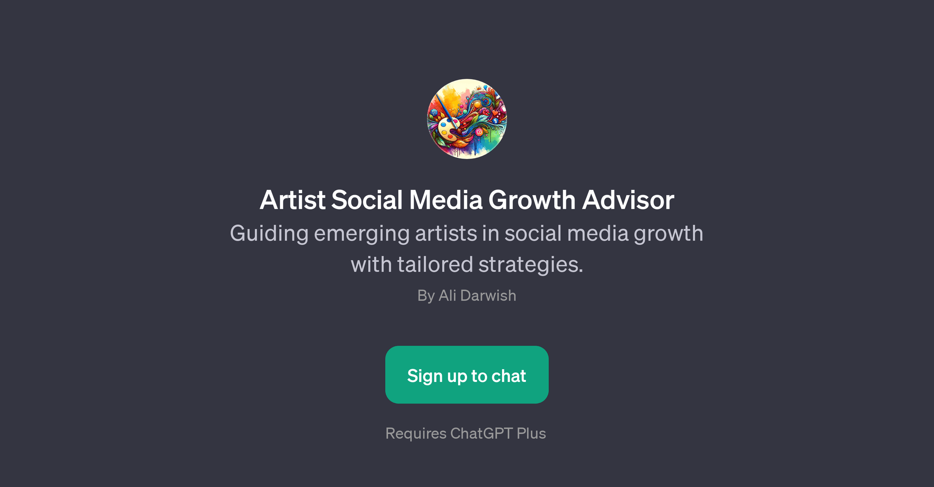 Artist Social Media Growth Advisor