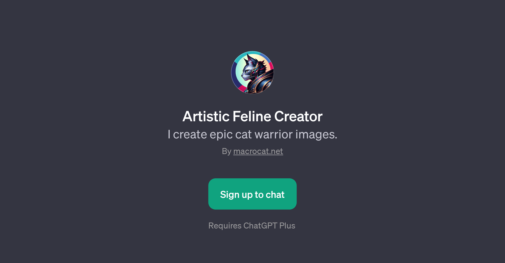 Artistic Feline Creator