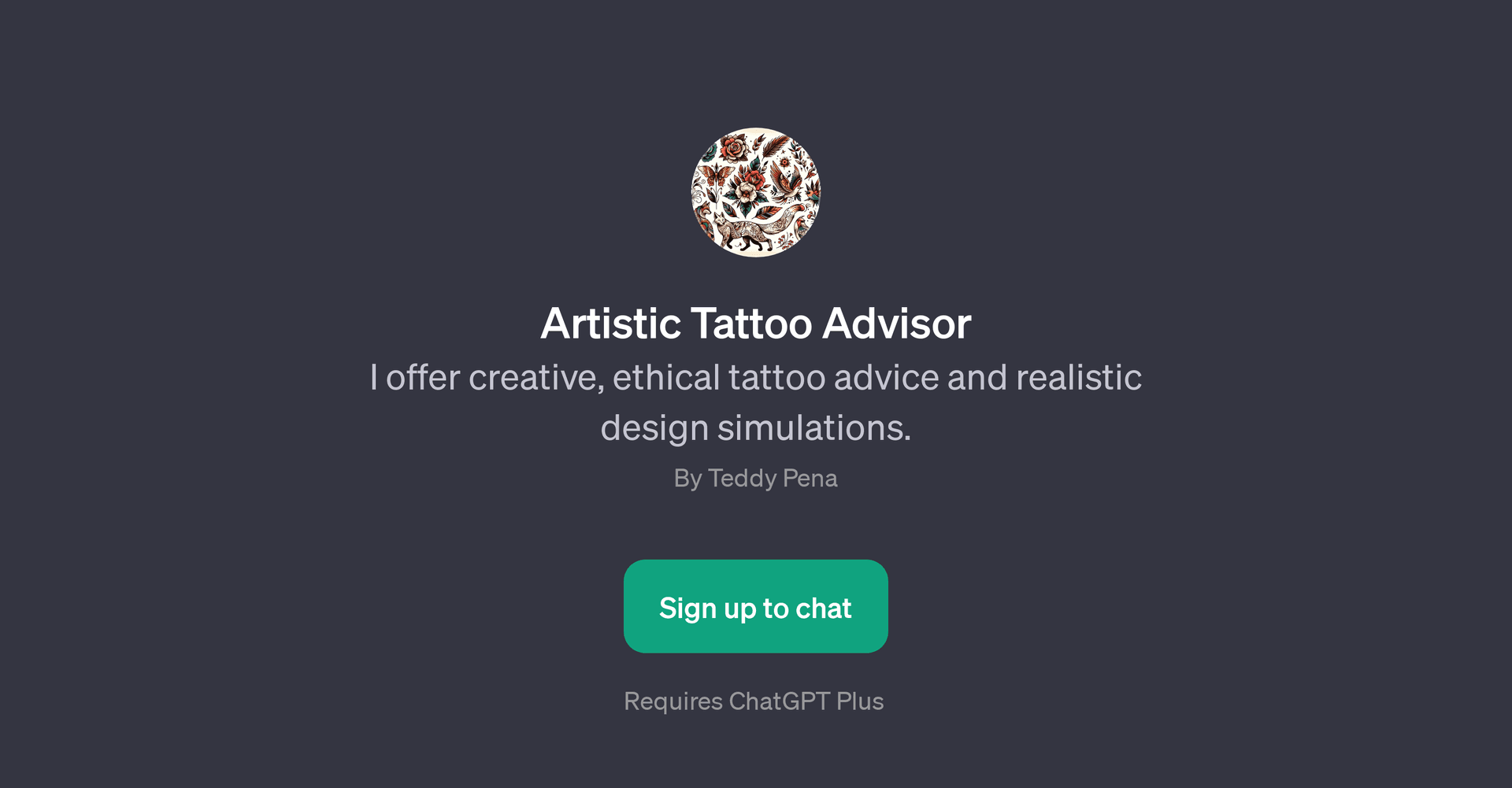 Artistic Tattoo Advisor