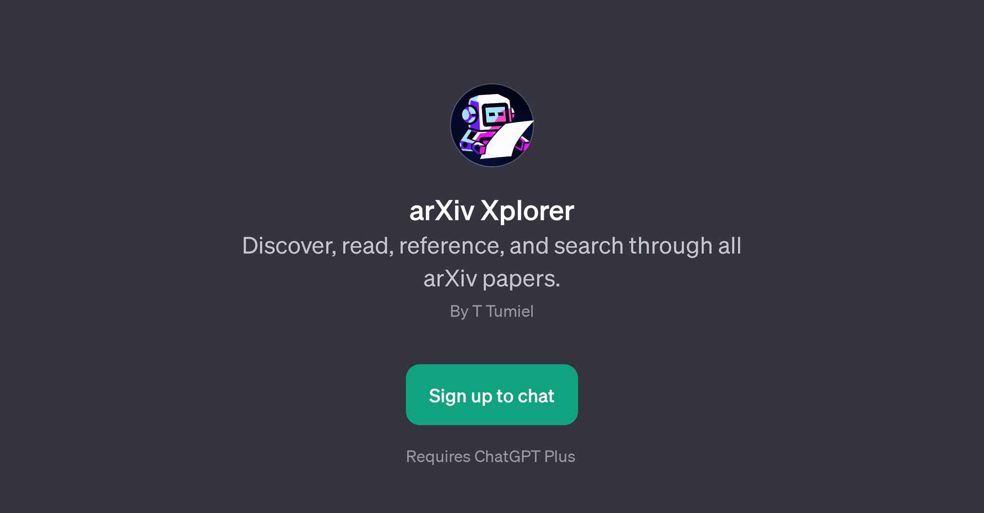 arXiv Xplorer