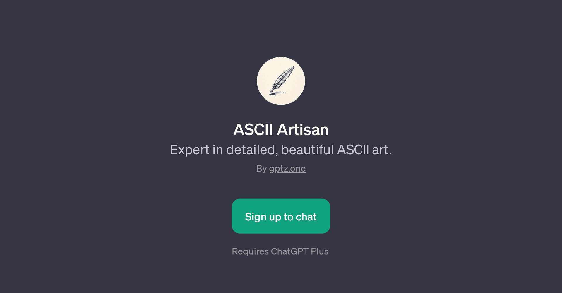 ASCII Artisan