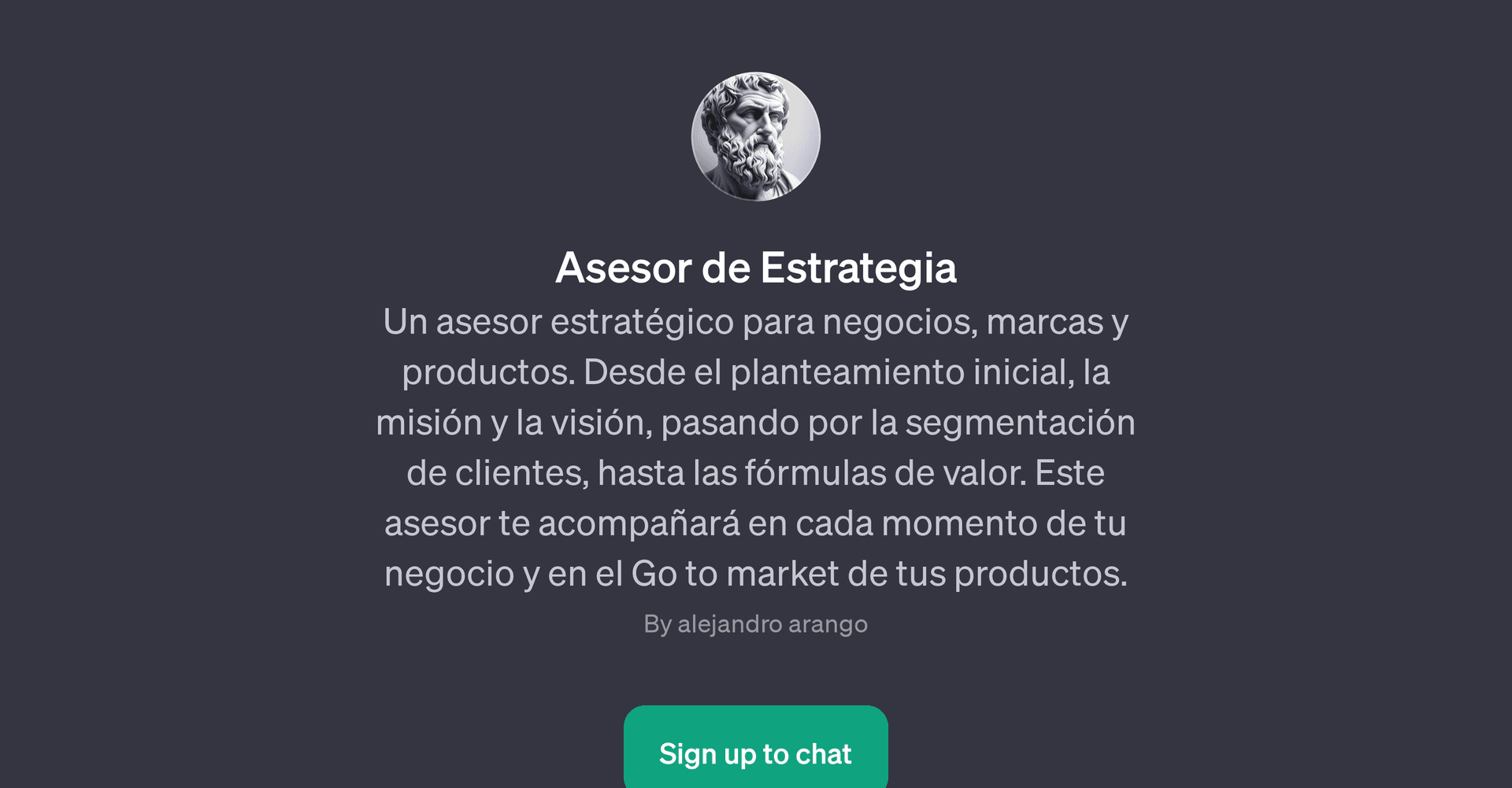 Asesor de Estrategia