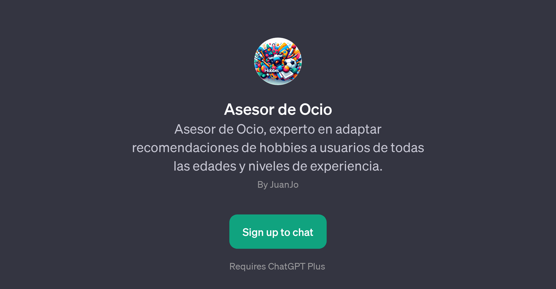 Asesor de Ocio