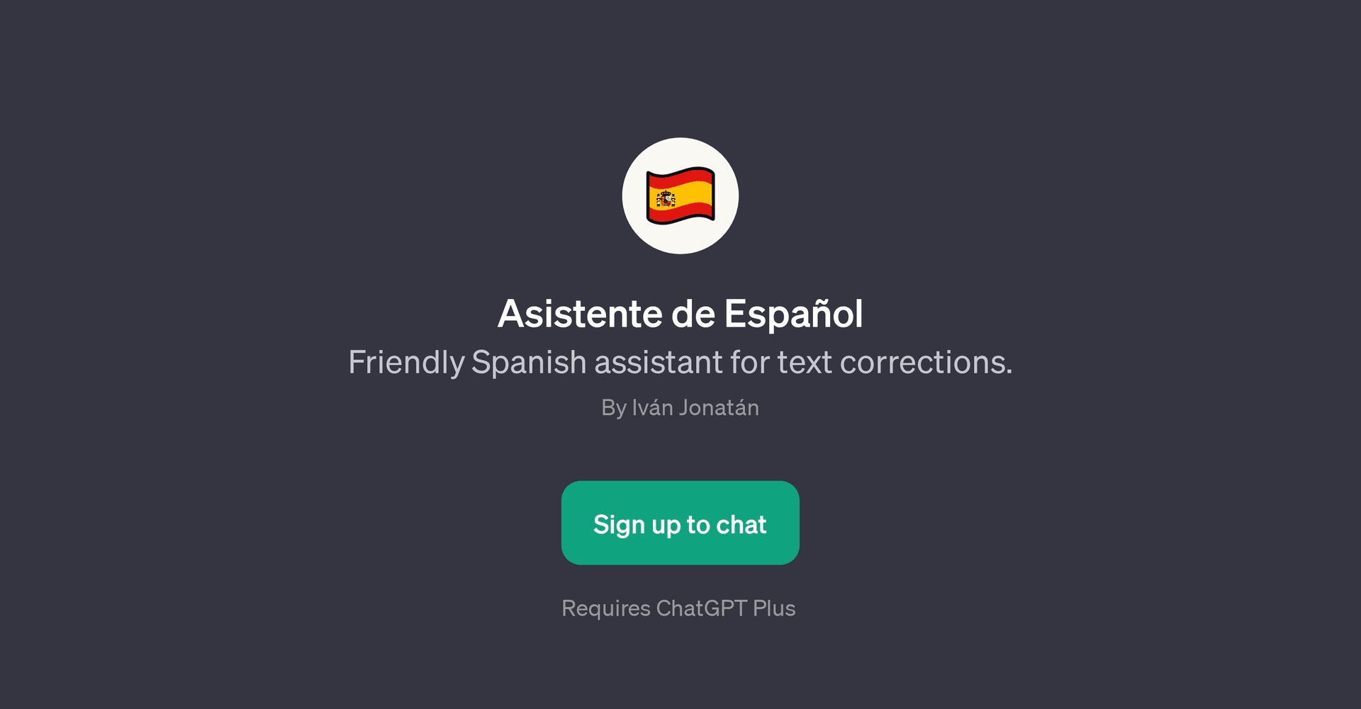 Asistente de Espaol