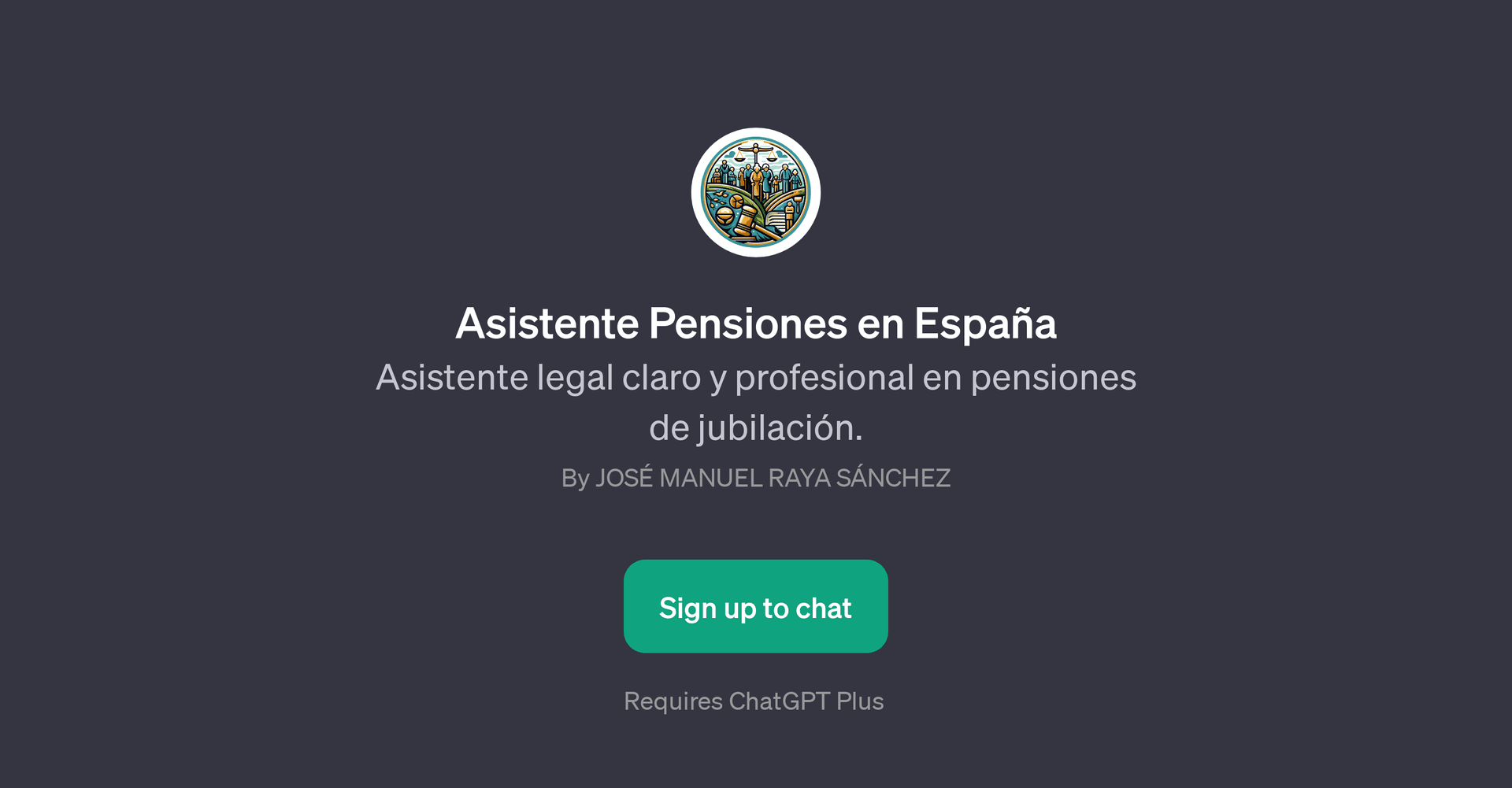 Asistente Pensiones en Espaa