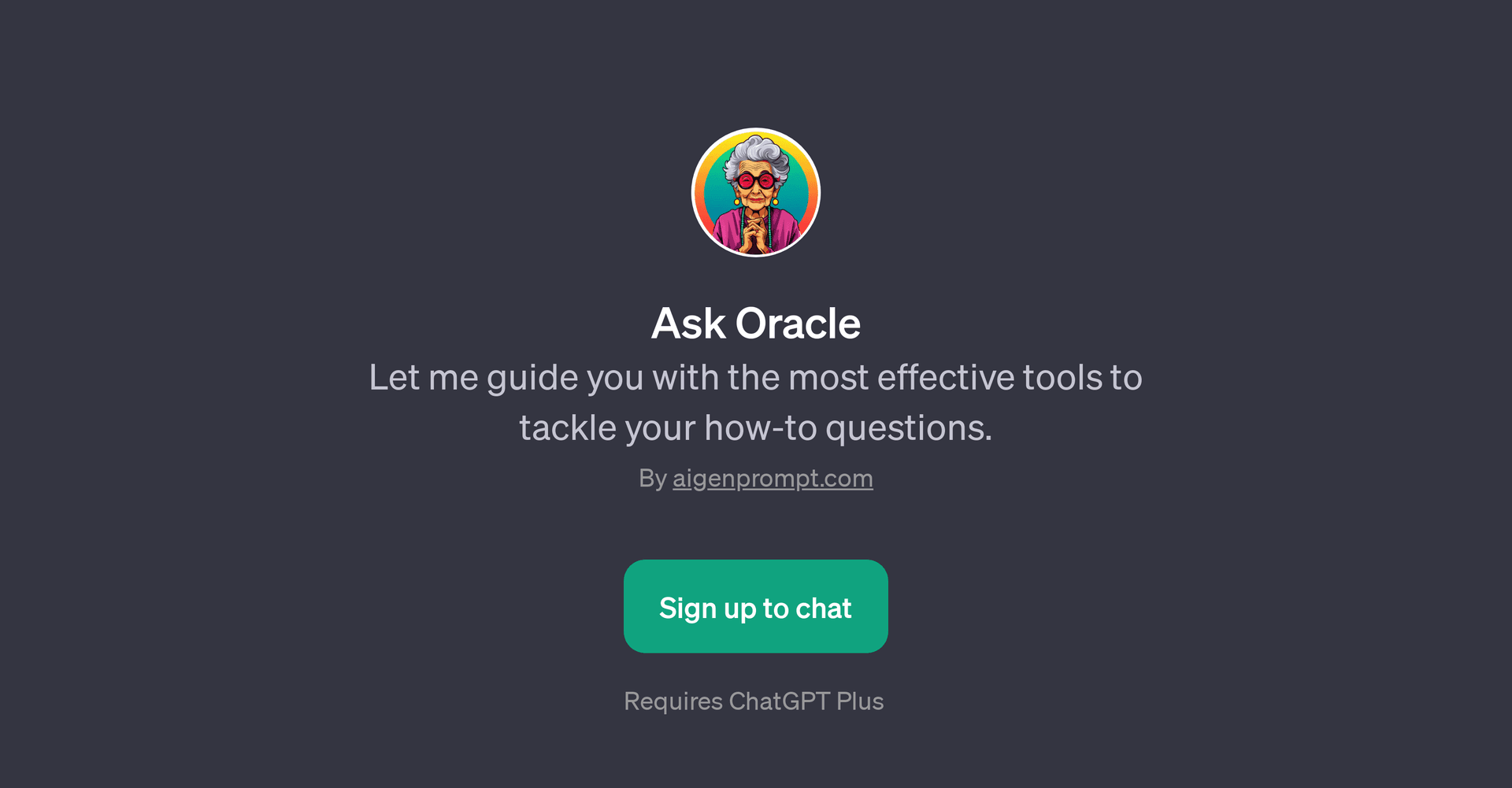 Ask Oracle