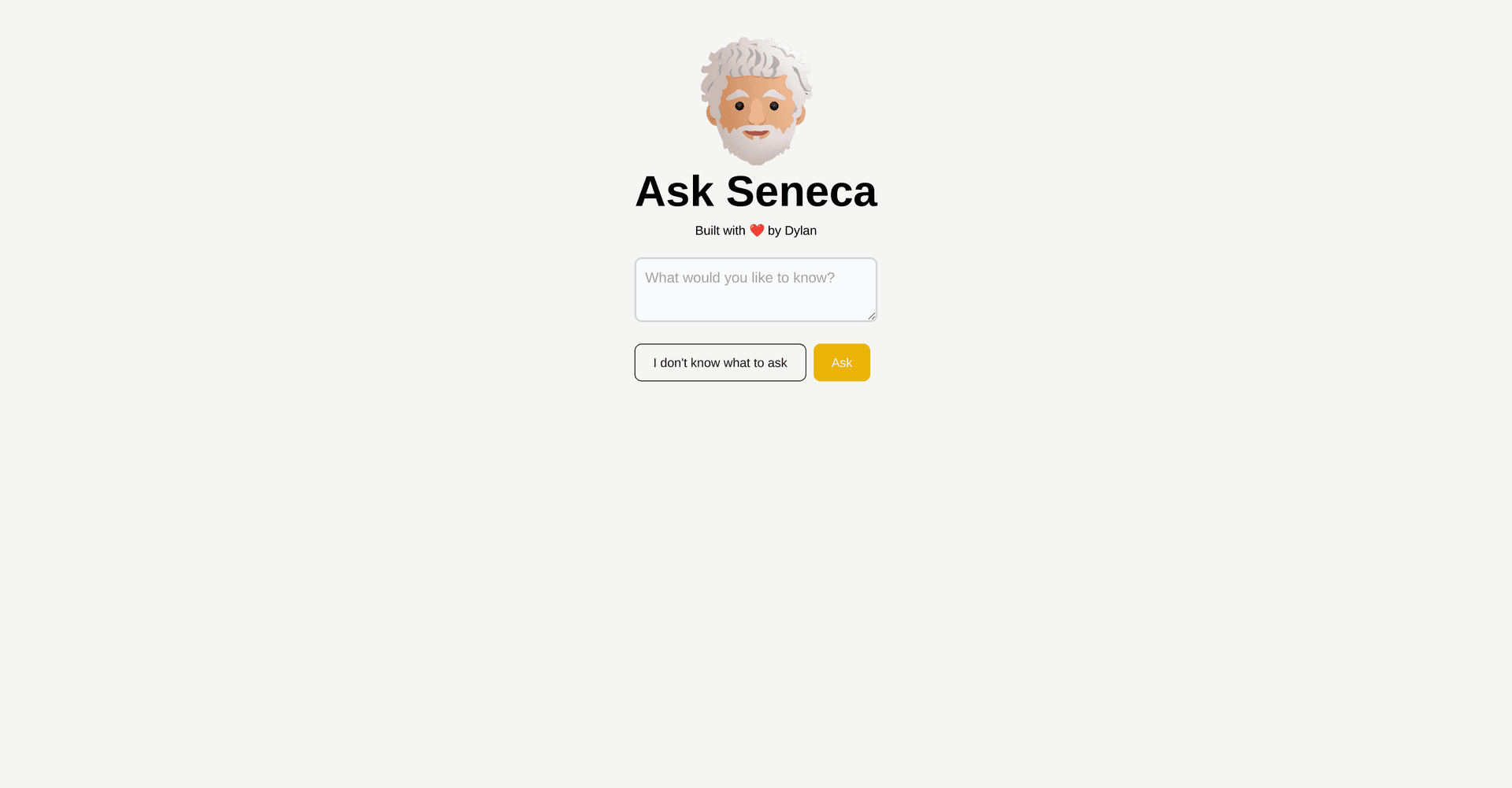 Ask Seneca