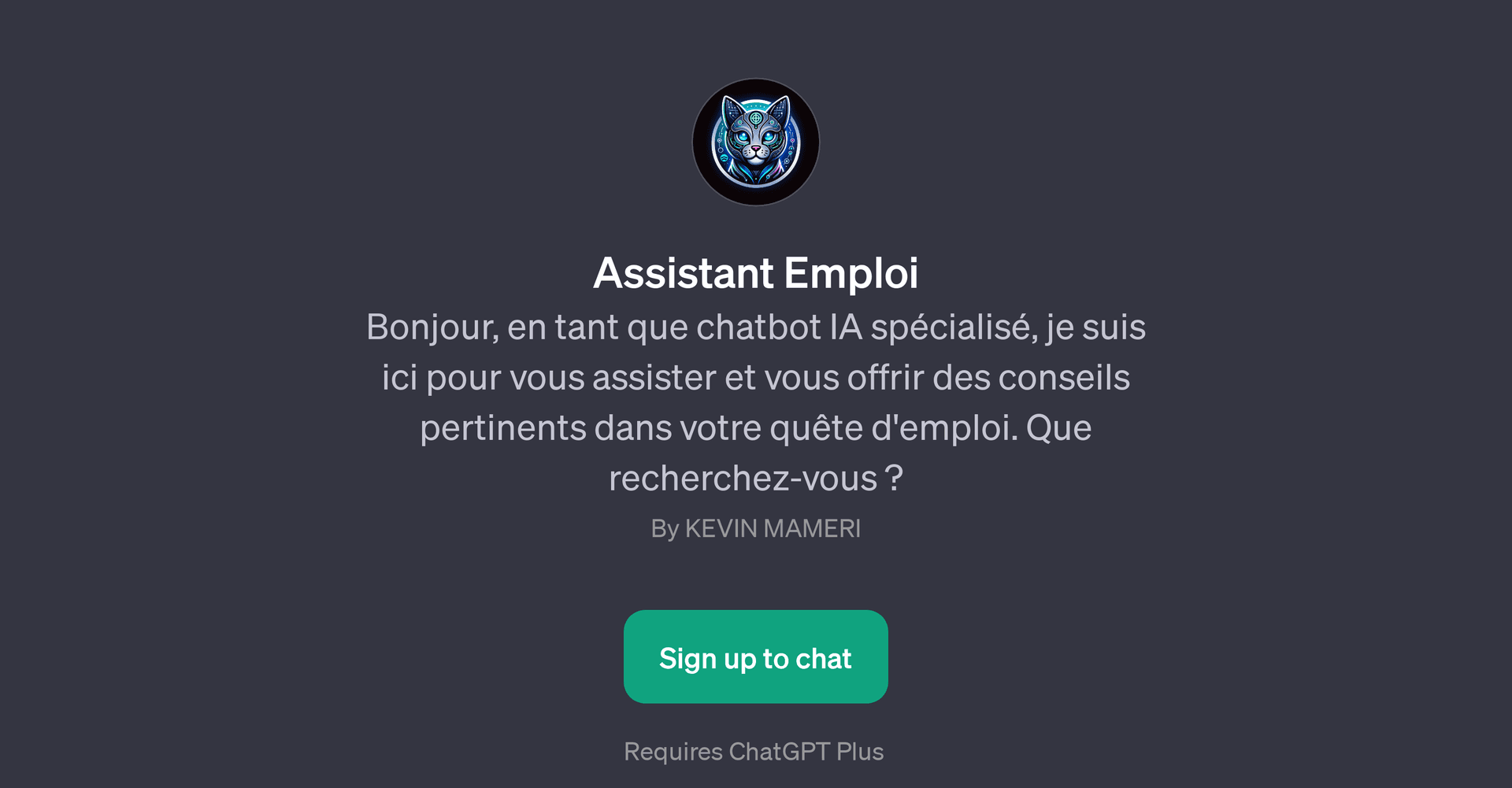 Assistant Emploi