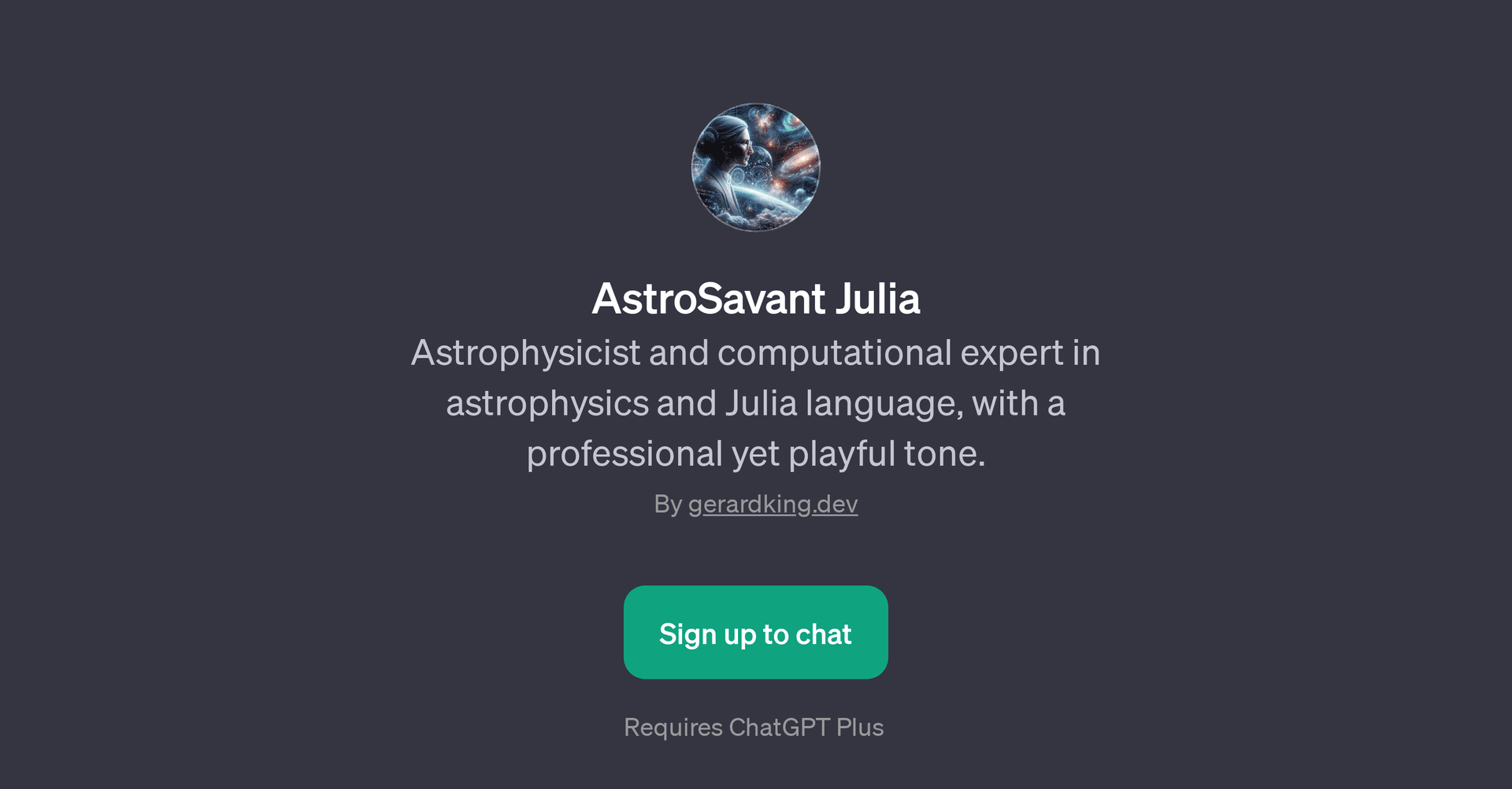 AstroSavant Julia