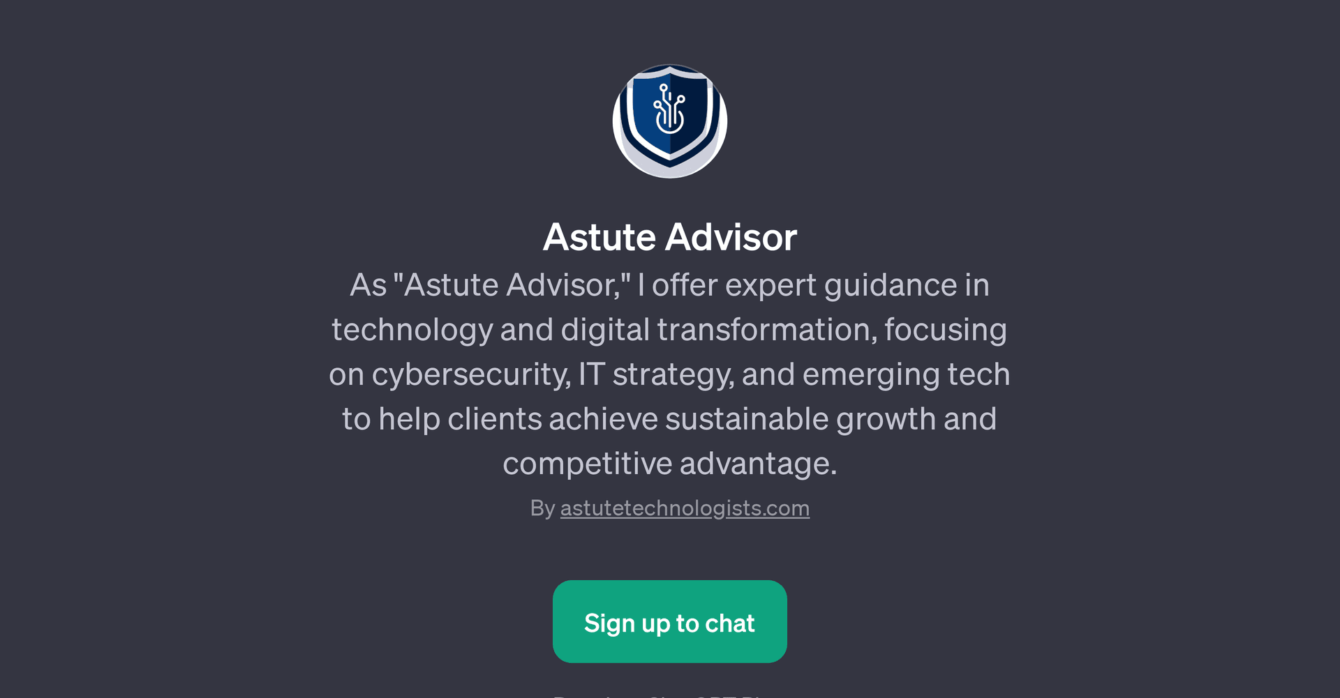 Astute Advisor
