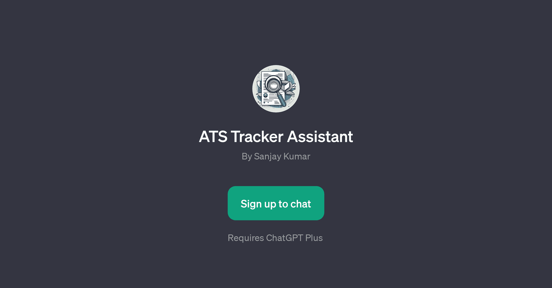 ATS Tracker Assistant