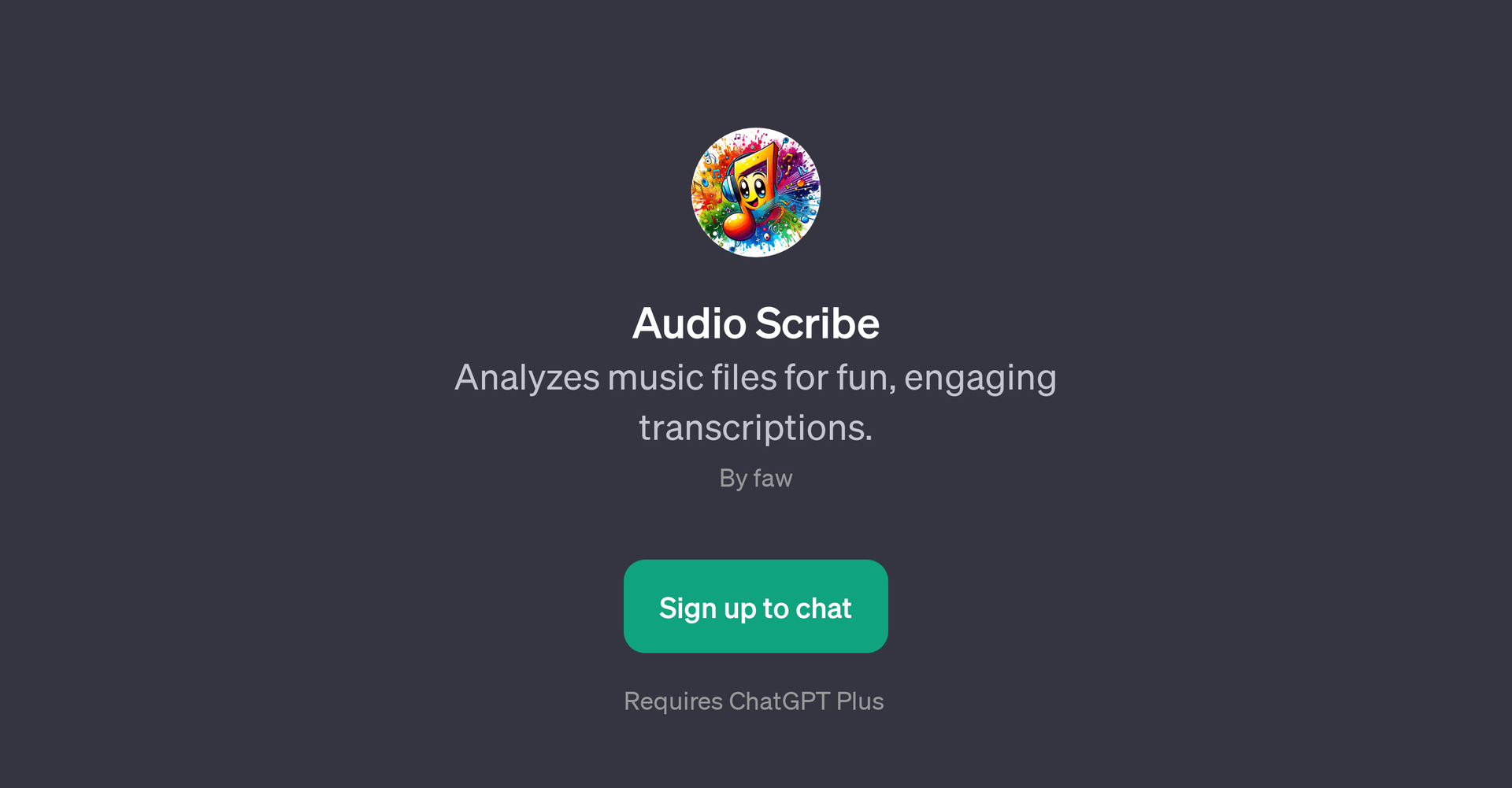Audio Scribe