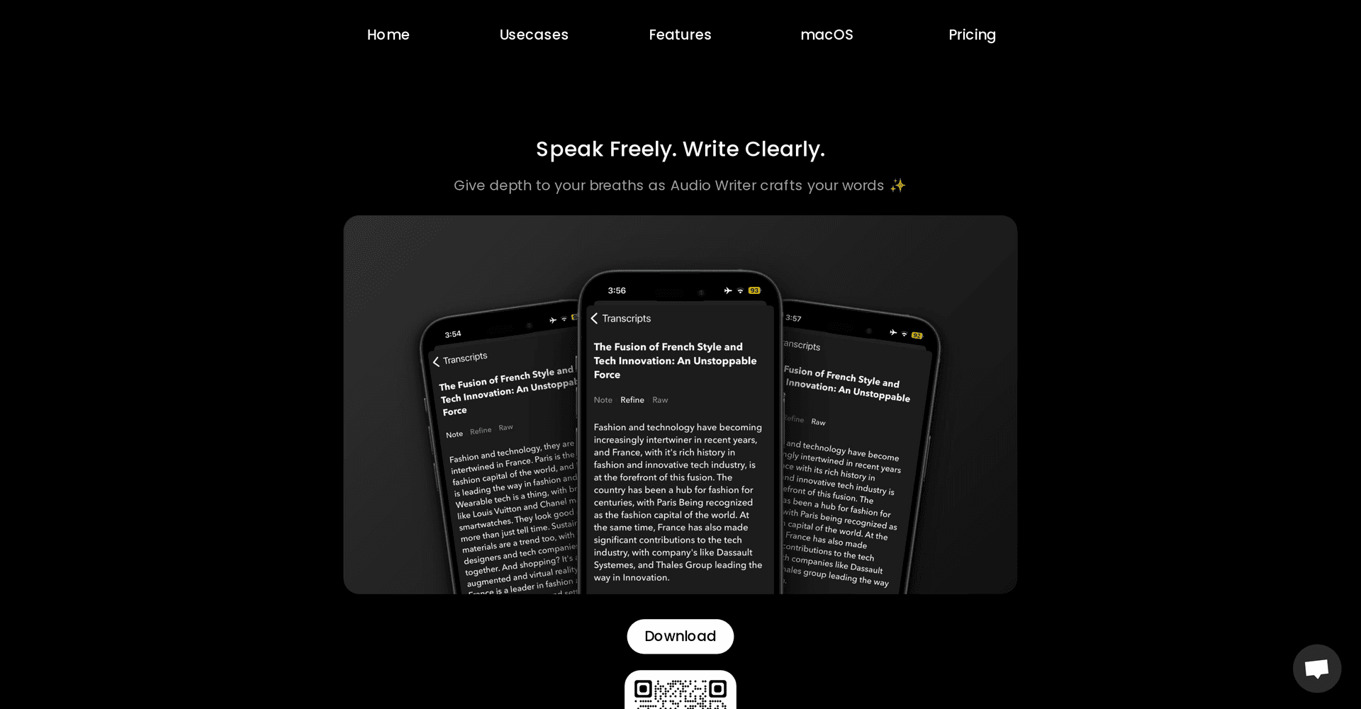 Audio Writer