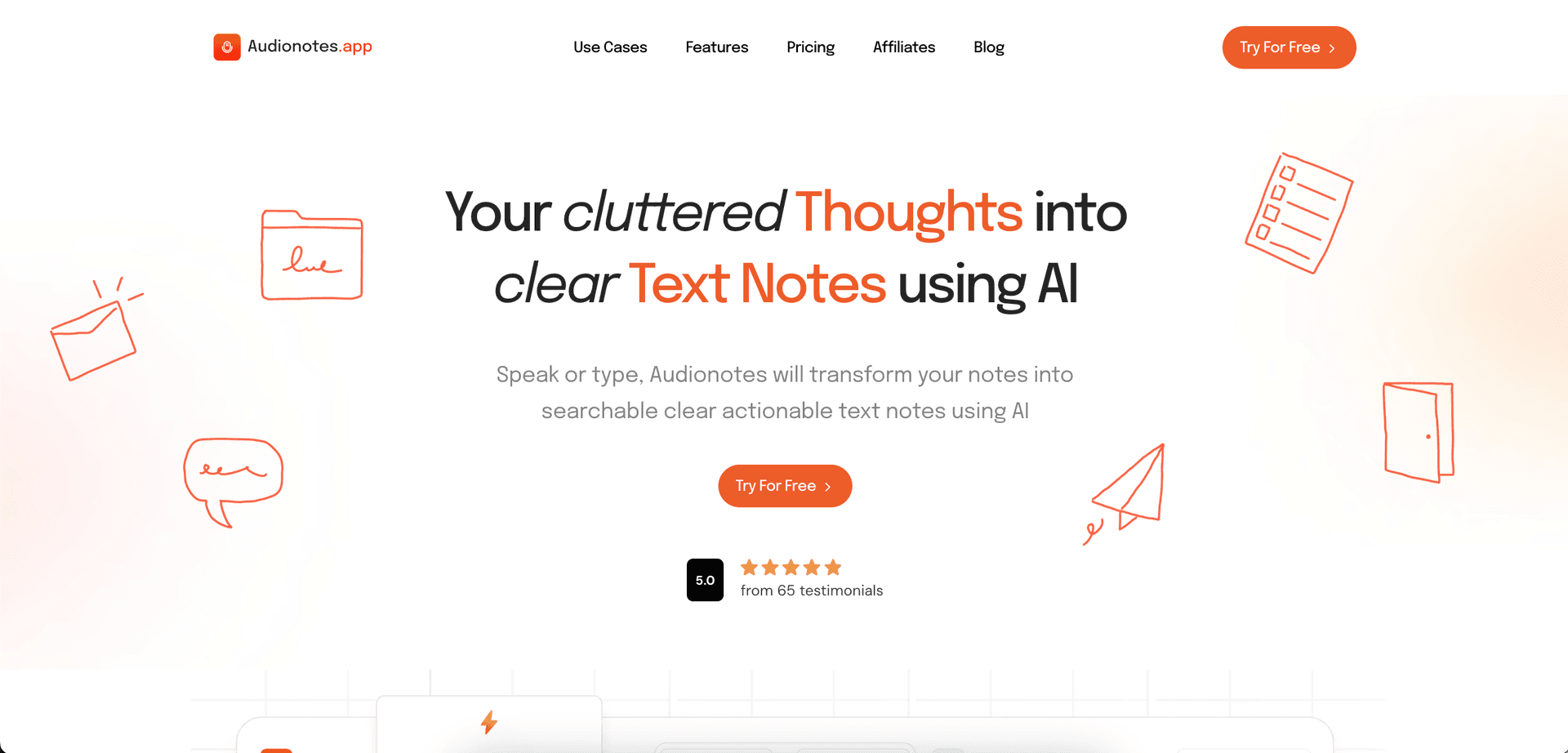 Audionotes