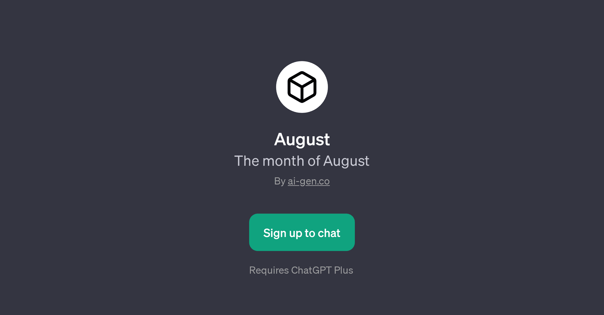 August