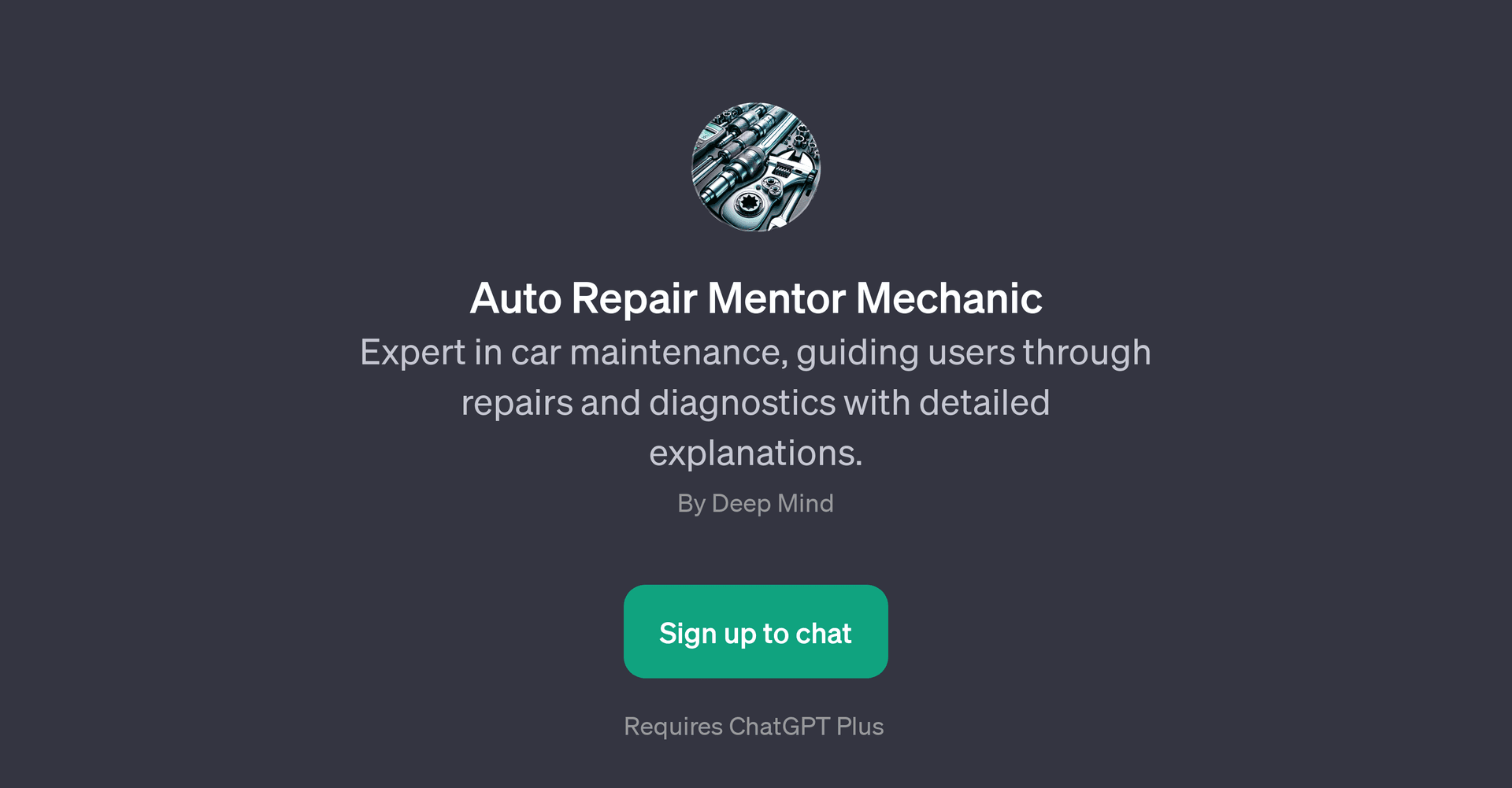 Auto Repair Mentor Mechanic