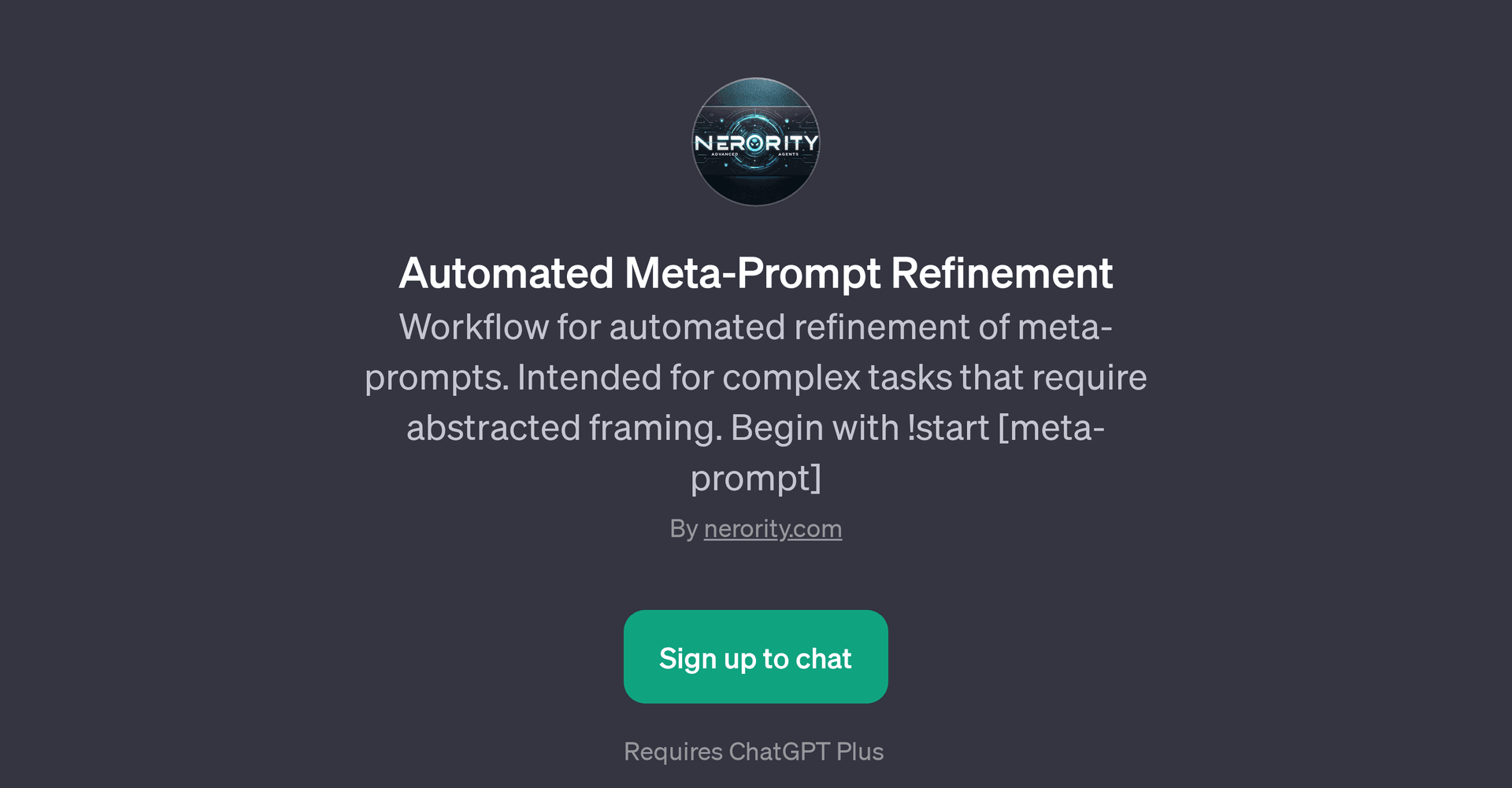 Automated Meta-Prompt Refinement