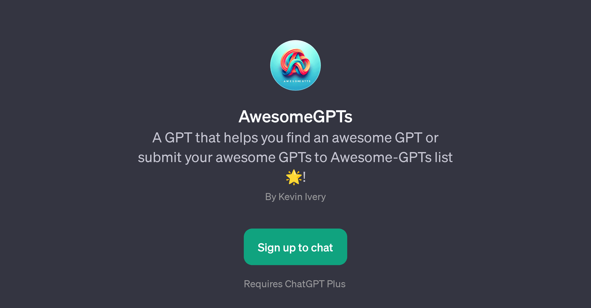 AwesomeGPTs