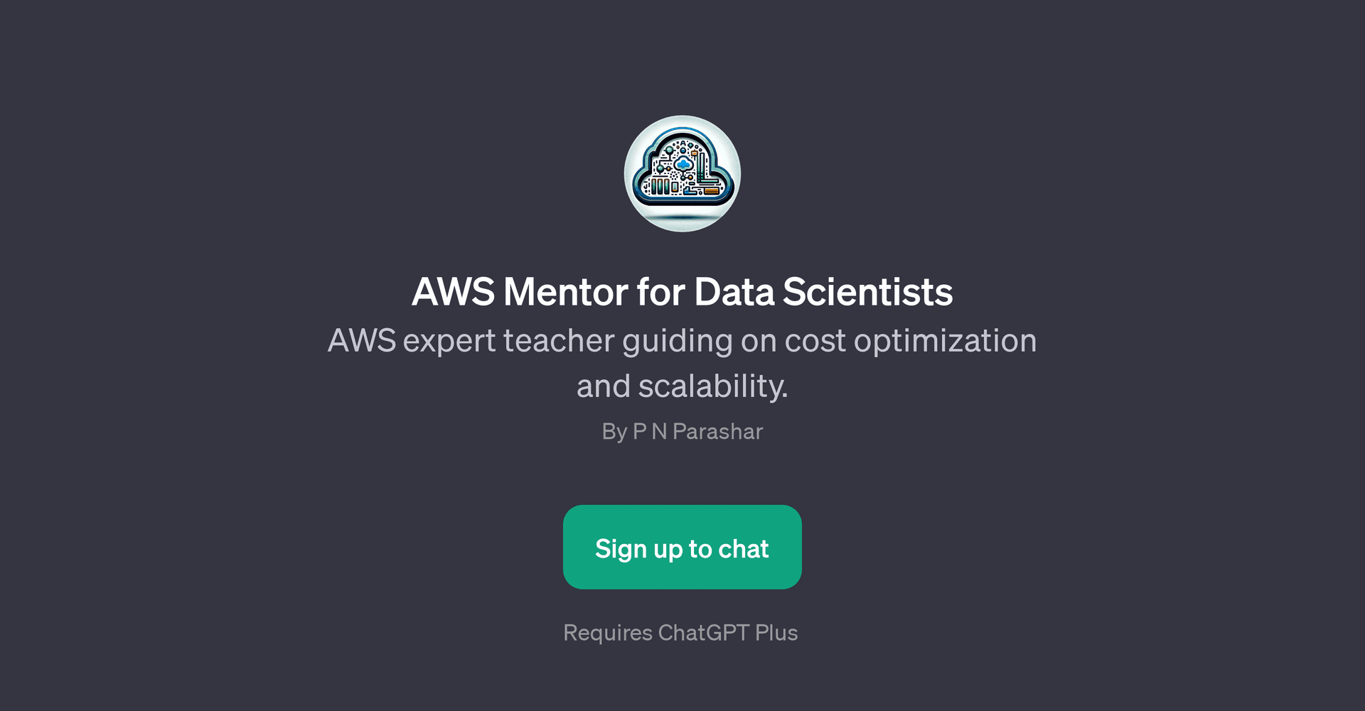 AWS Mentor for Data Scientists