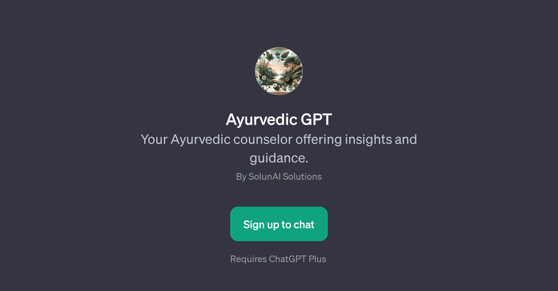 Ayurvedic GPT