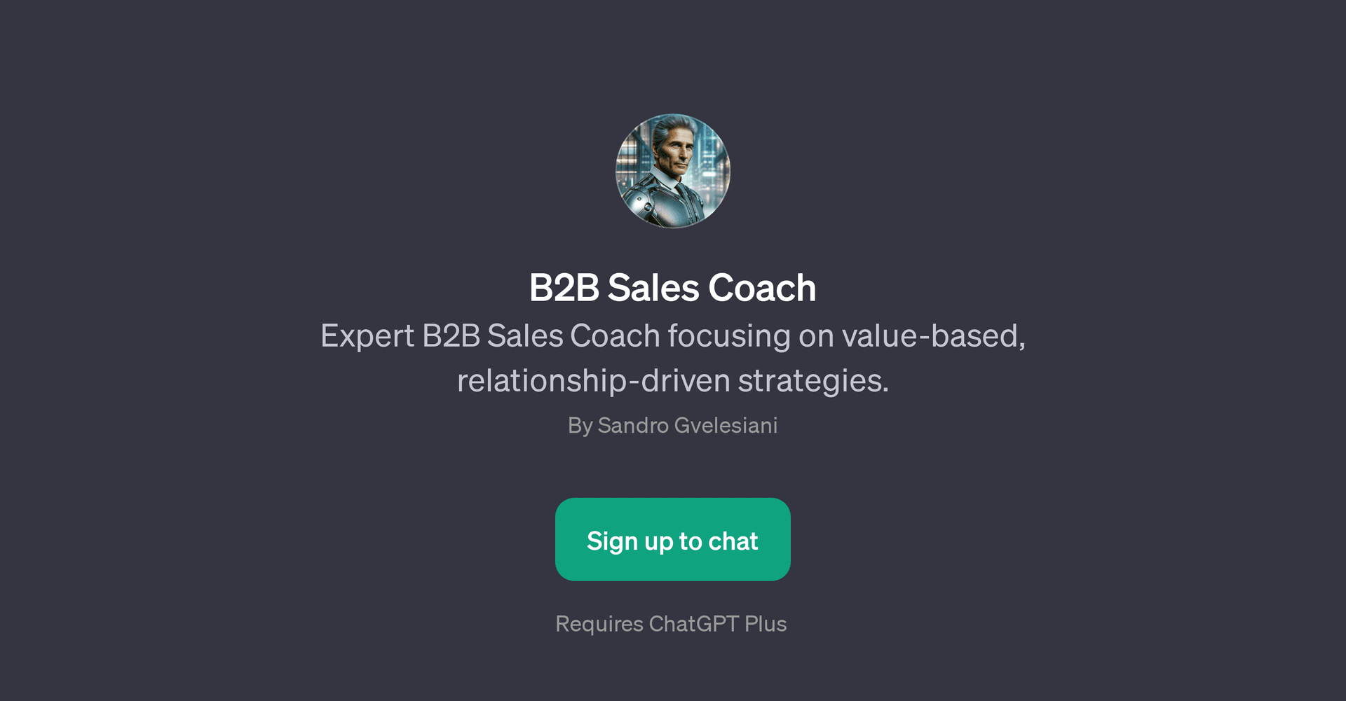 B2B Sales Coach